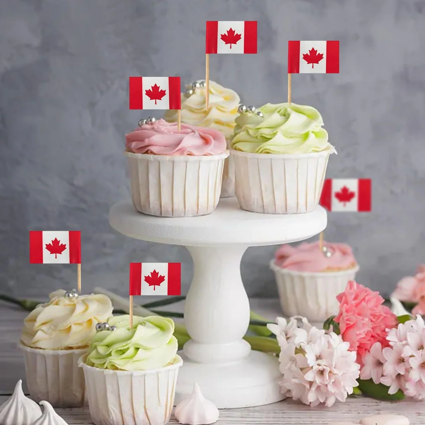 Bandiere Canadesi 200 sztuk Bandiere della Coppa del Mondo