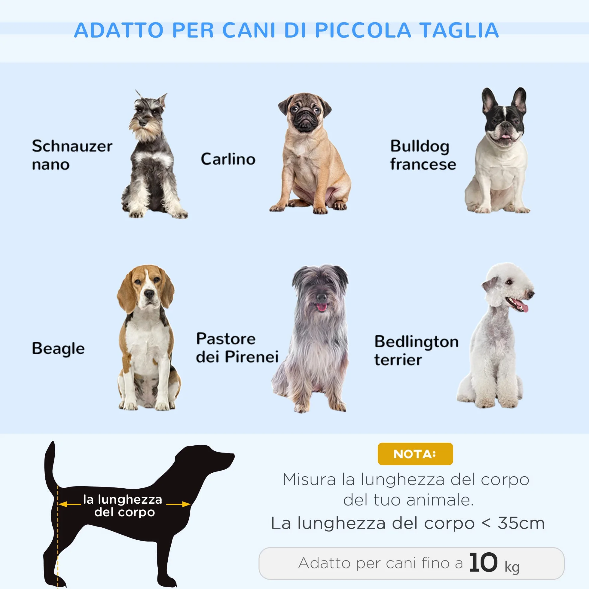 PawHut Cuccia per Cani da Interni, Divano per Gatti o Cani di Taglia Piccola e Media Max. 22.5kg, in Velluto Blu
