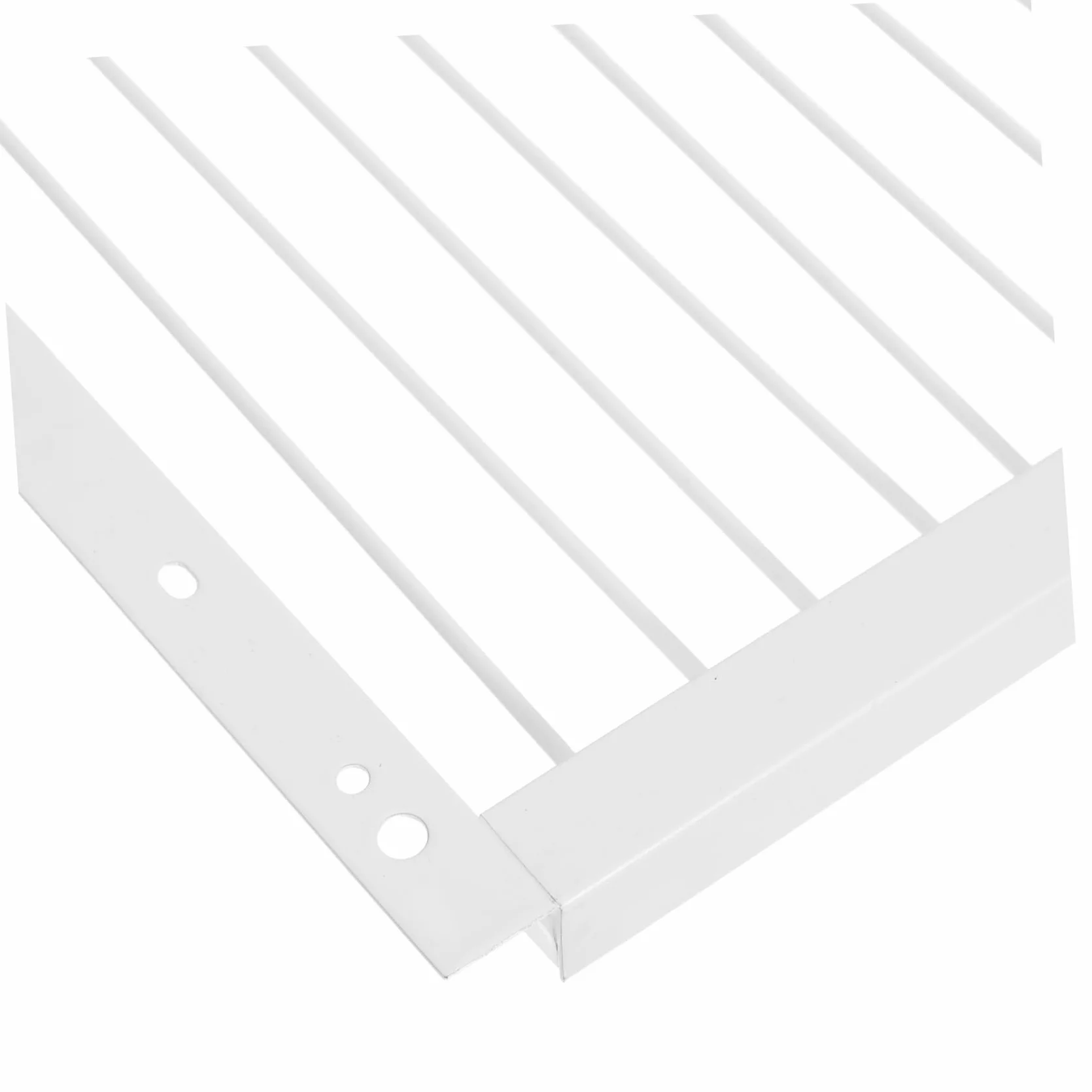 Porta Flessibile per Piccioni in Ferro Bianco Design Spesso, per Appassionati di Uccelli e Habitat Avicoli