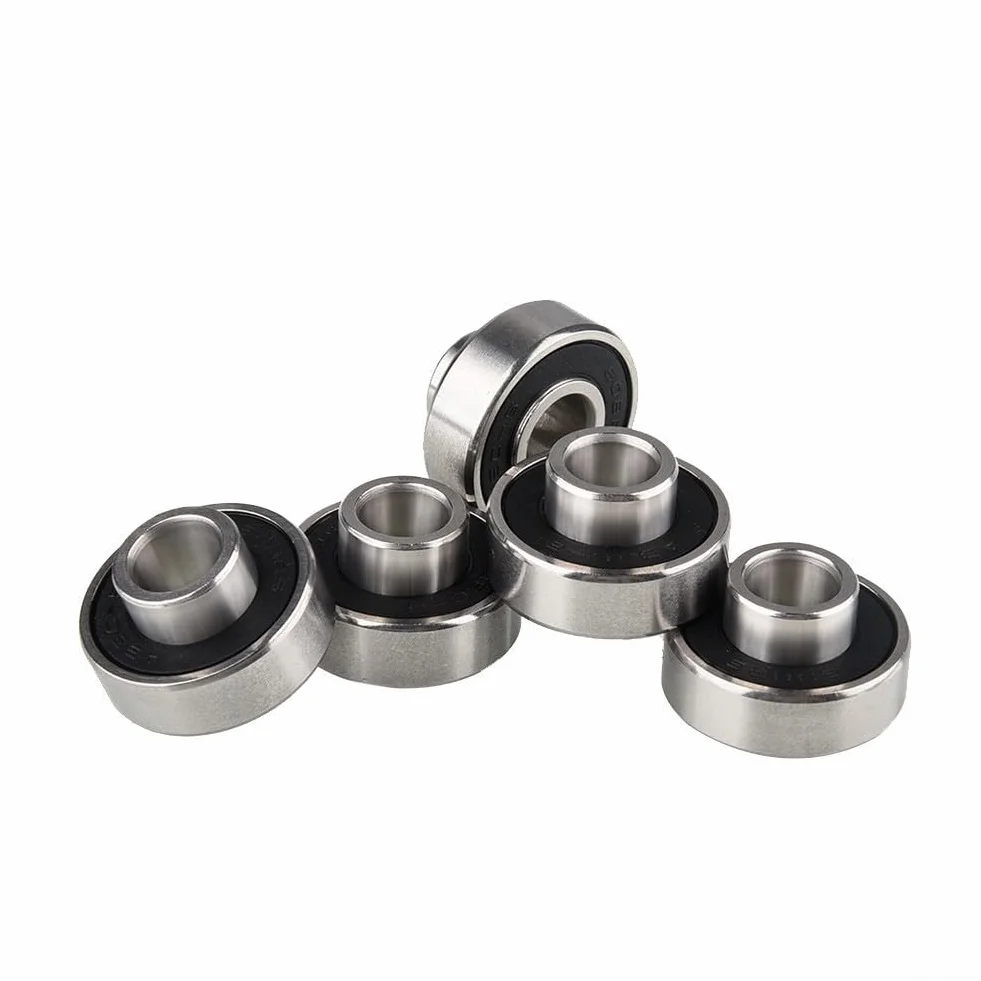 Cuscinetti ABEC-11 acciaio silenzioso 608-2RS per skateboard scooter macchinari industriali confezione da 4 pezzi