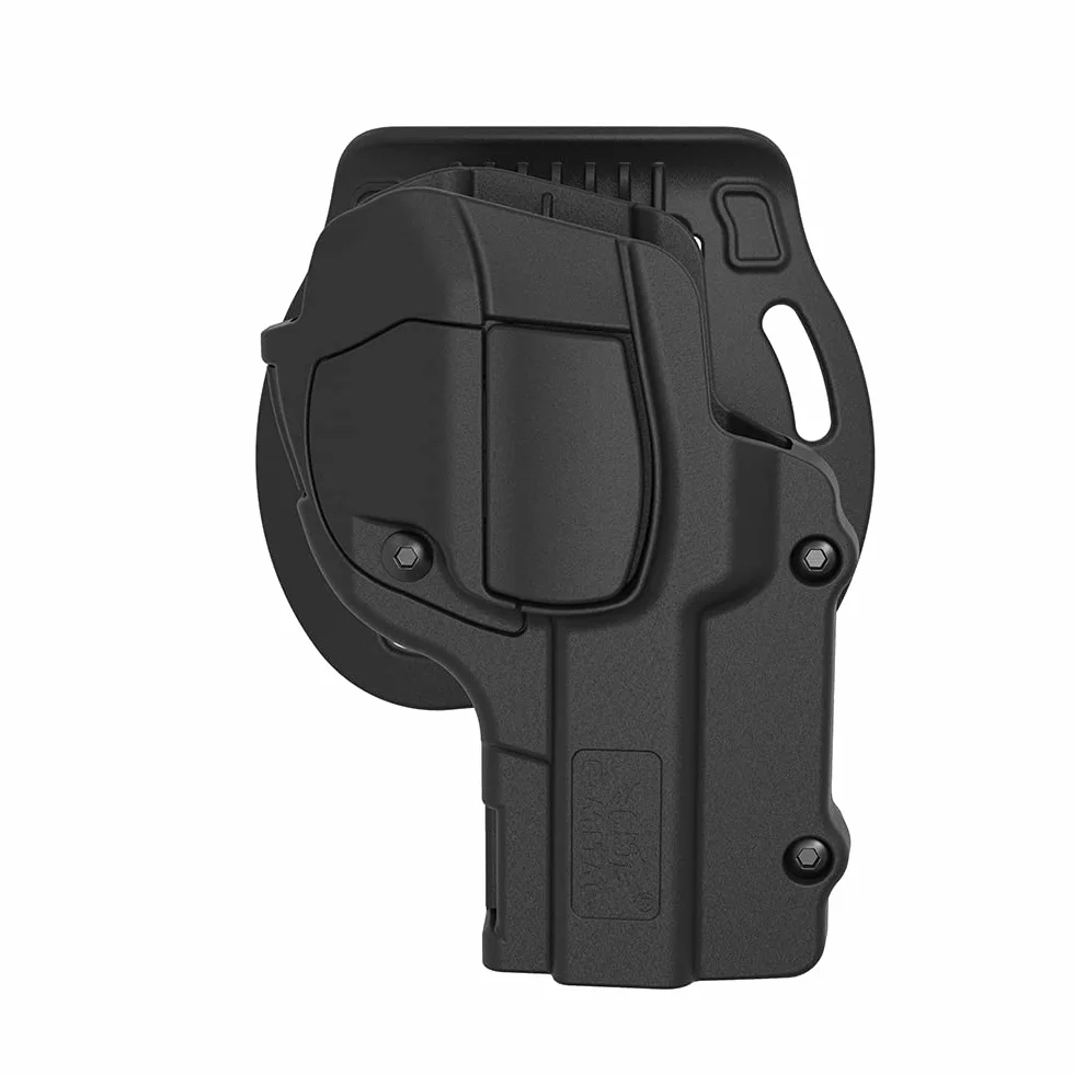 Beretta 92 Caso Paddle Caso OWB per Beretta 92 fs 92 98 fs Custodia in polimero per pistola militare, cintura esterna tattica, custodia da trasporto aperta per destrimani nero