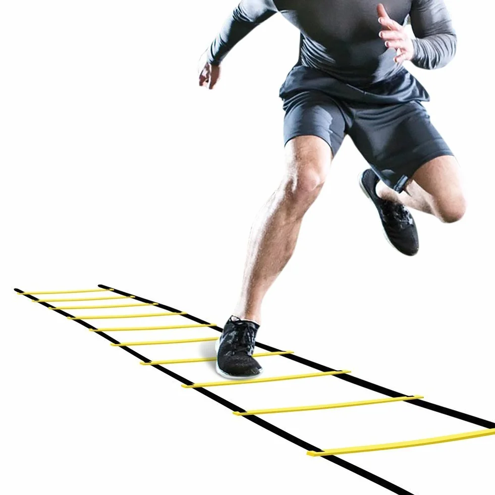 GHB Sport Training scala durevole Calcio coordinazione 6 m con custodia