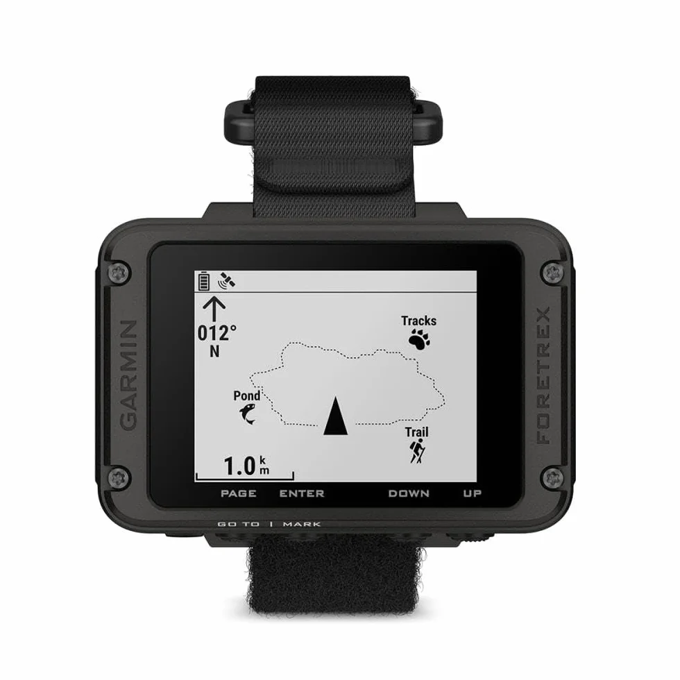 Garmin Foretrex 801, navigazione GPS da polso con cinturino, GNSS multi-banda aggiornato, maggiore durata della batteria
