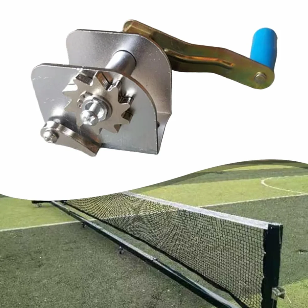 Tenditore a manovella per rete da badminton e corda da tennis