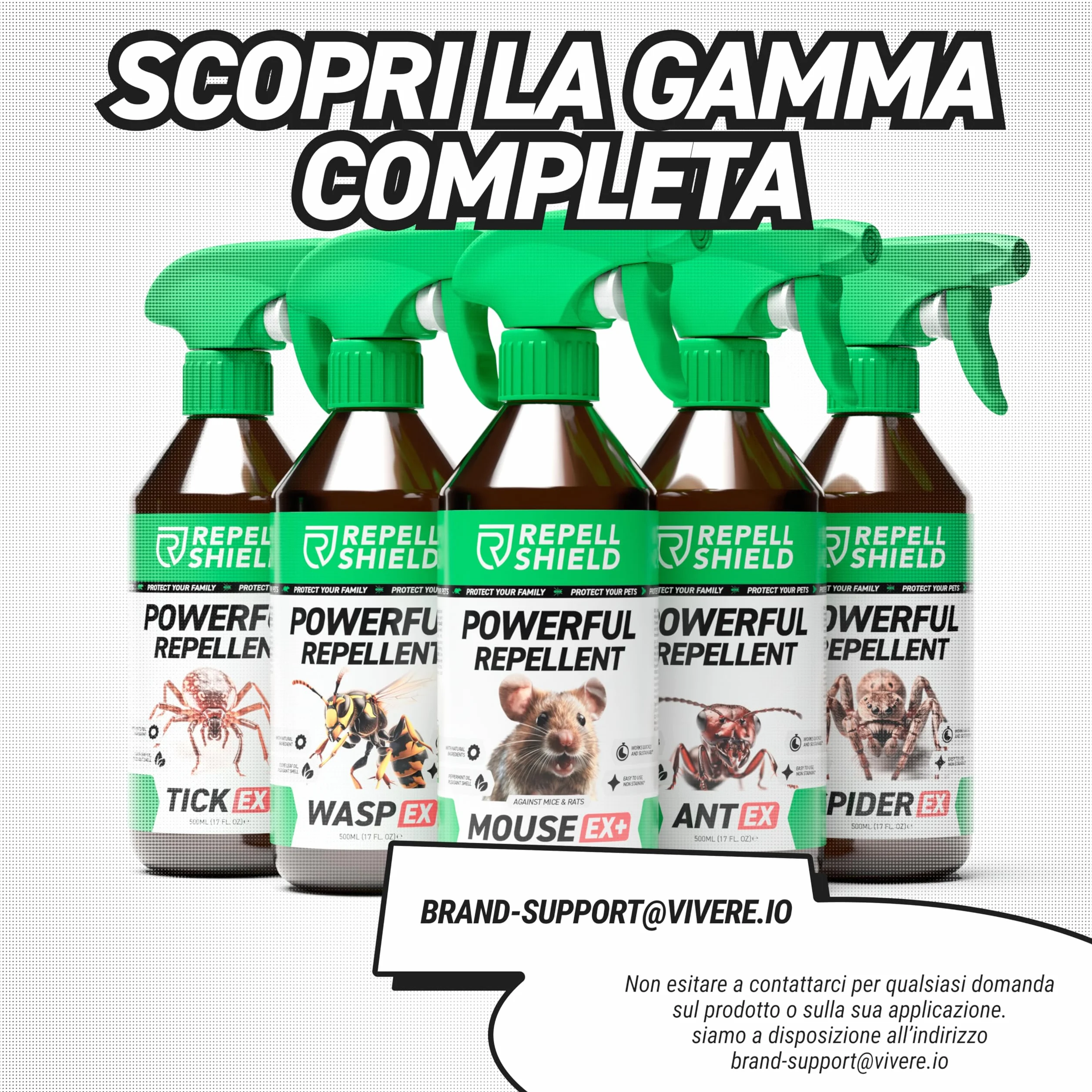 RepellShield Spray Disabituante per Cani - 250ml - Anti Pipì & Morsi, Protegge Mobili & Giardino - Non Macchia - Spray Amaro per Addestramento Cani e Gatti Sicuro & Efficace