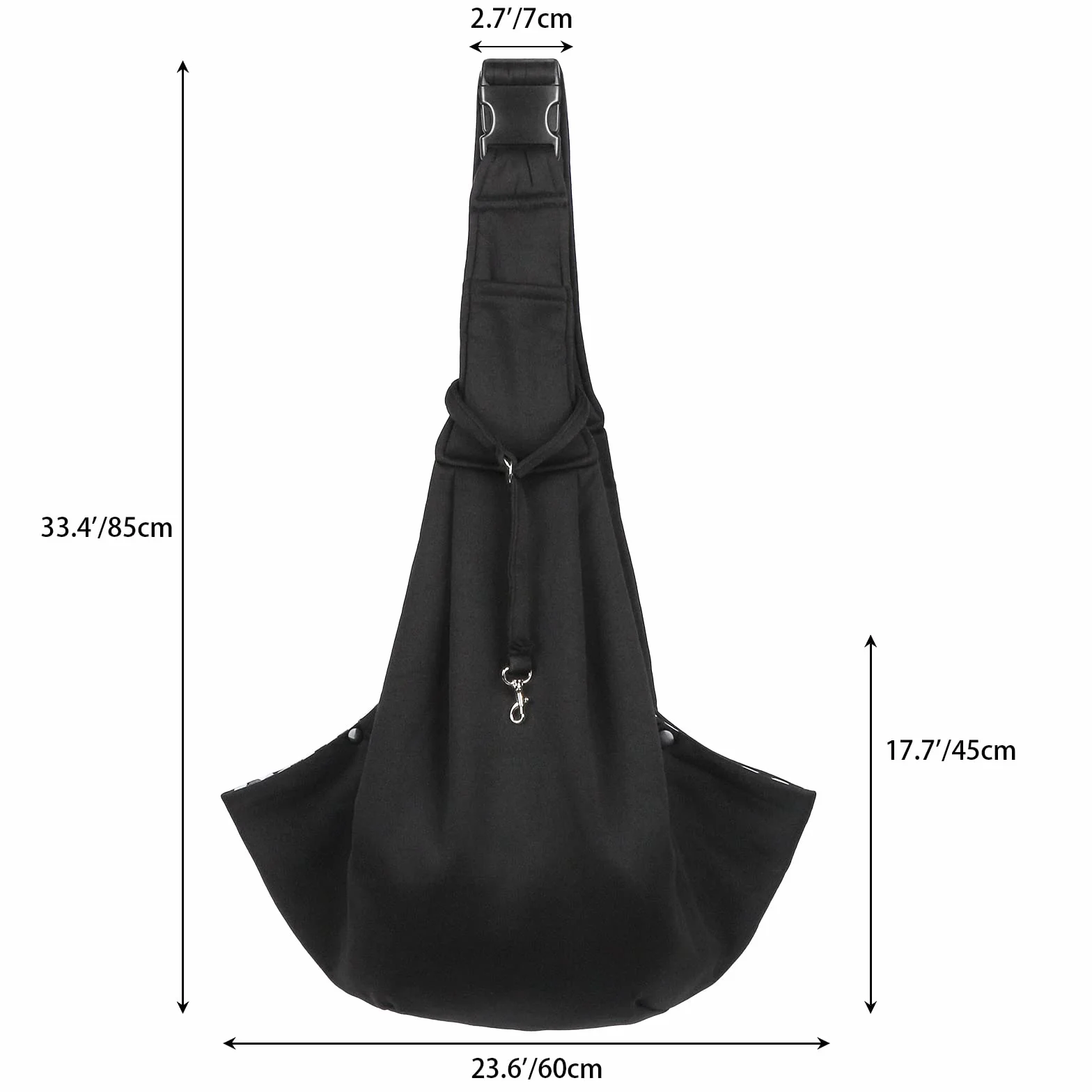 Borsa da Viaggio per Cani Piccola Trasportino Gatti Tracolla Regolabile