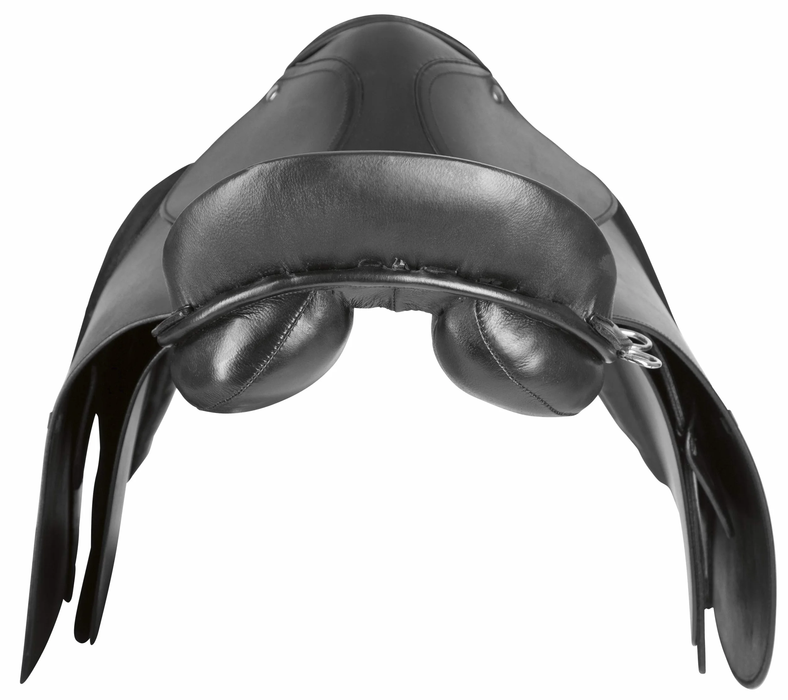 Covalliero Set Sella Haflinger, Nero, 17,5 Pollici, Larghezza Sella 34,5 cm, Lunghezza sottopancia 125 cm, Comodo, buona vestibilità, Include sottosella