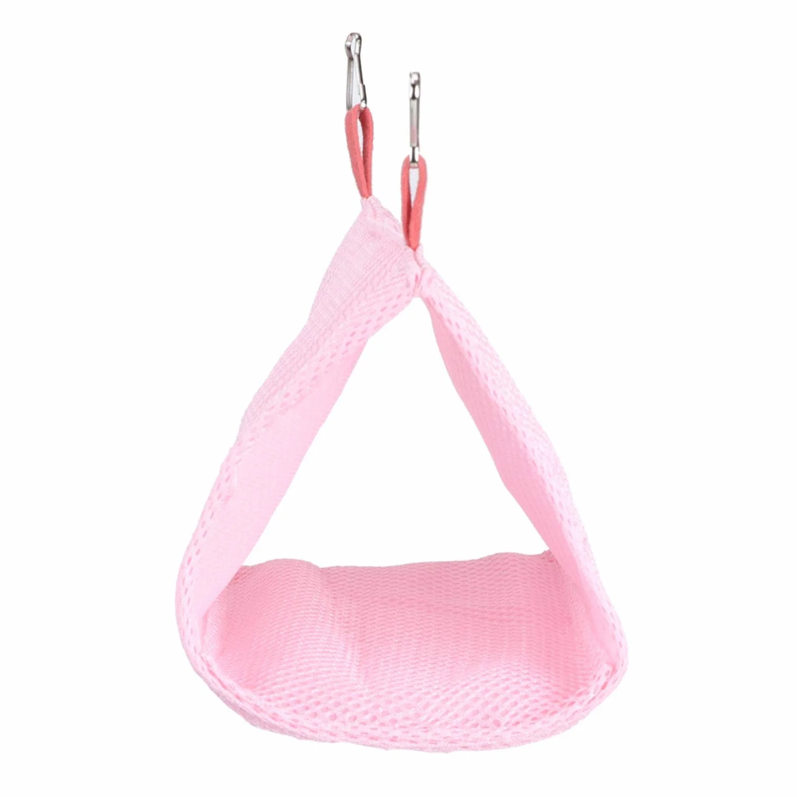 Estate Traspirante Maglia Pet Bird Pappagallo Nido Amaca Letto Criceto Casa Gabbia Giocattolo(rosa)