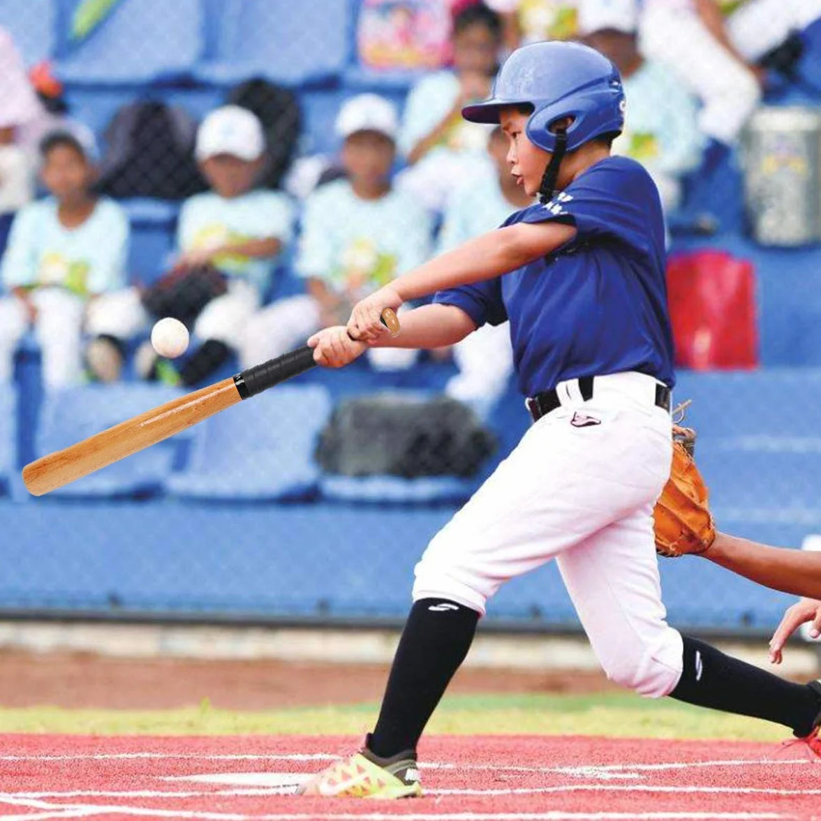 Mazza da baseball in legno 54 cm 64 cm 74 cm 84 cm antiscivolo