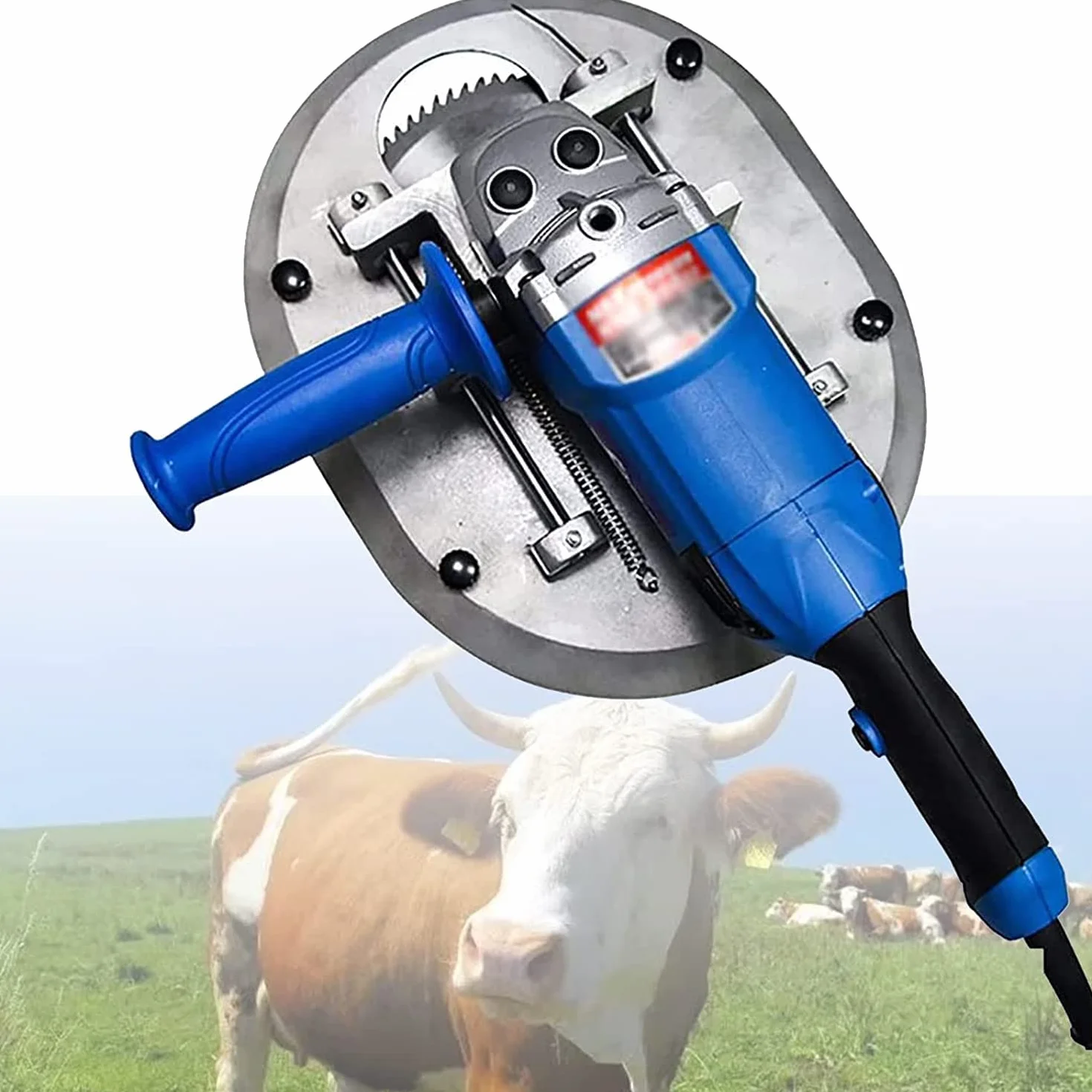Dehorner Elettrico per bovini Ovini, 1700W Dehorner Elettrico per bovini Grandi Tagliatrice per Corno di Mucca per Adulti Sega taglierina, Strumenti per Allevamento di Animali da Ranch