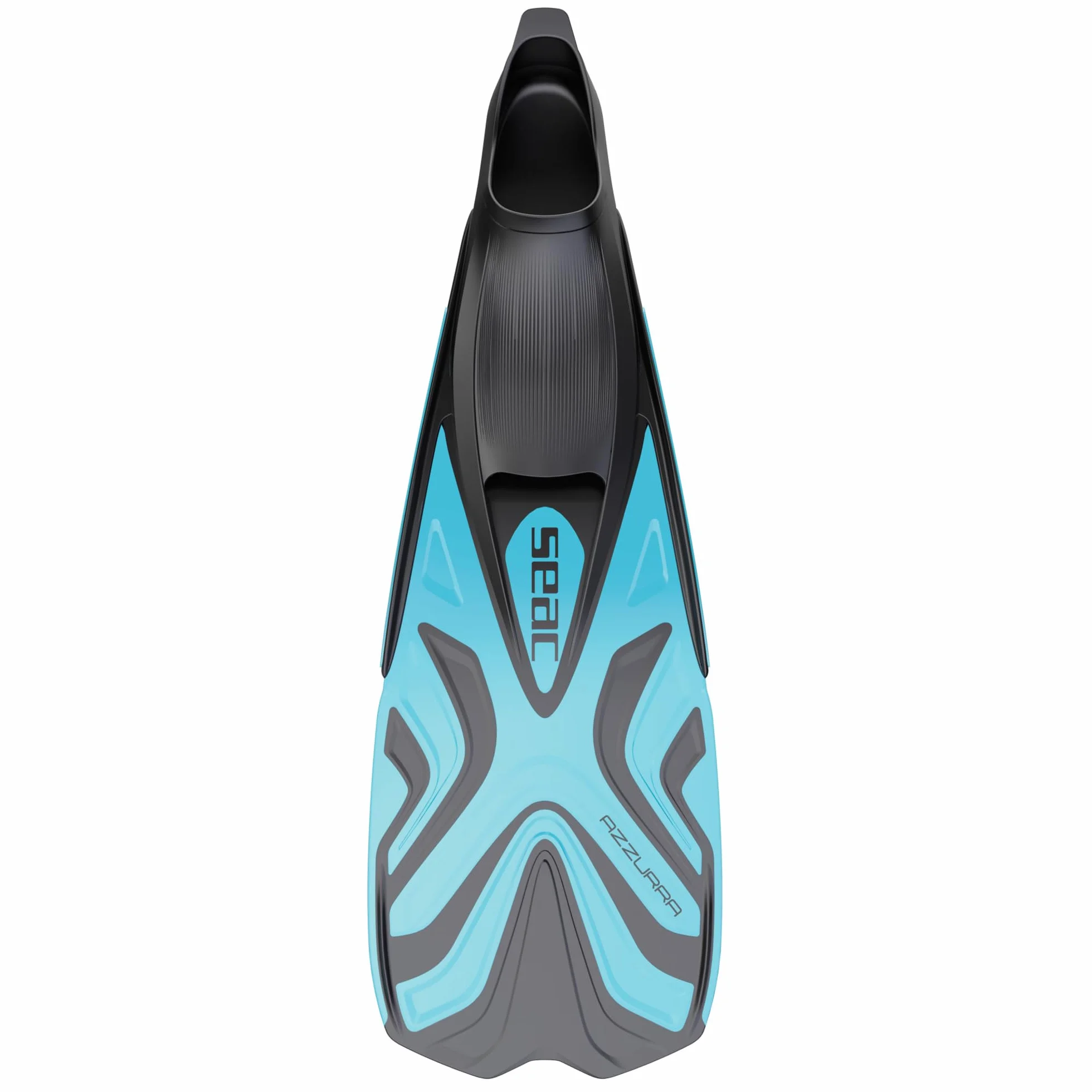 Seac Azzurra Pinne da Snorkeling Scarpetta Chiusa Gomma
