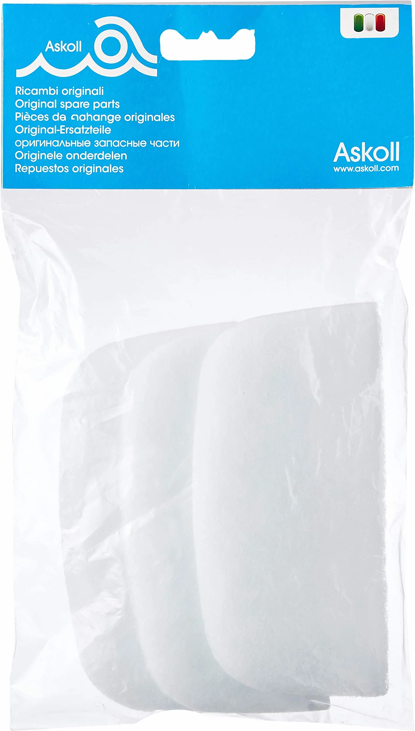 Askoll 280365 Ricambio Spugna Fine per Filtro Esterno Pratiko New Generation 100-200