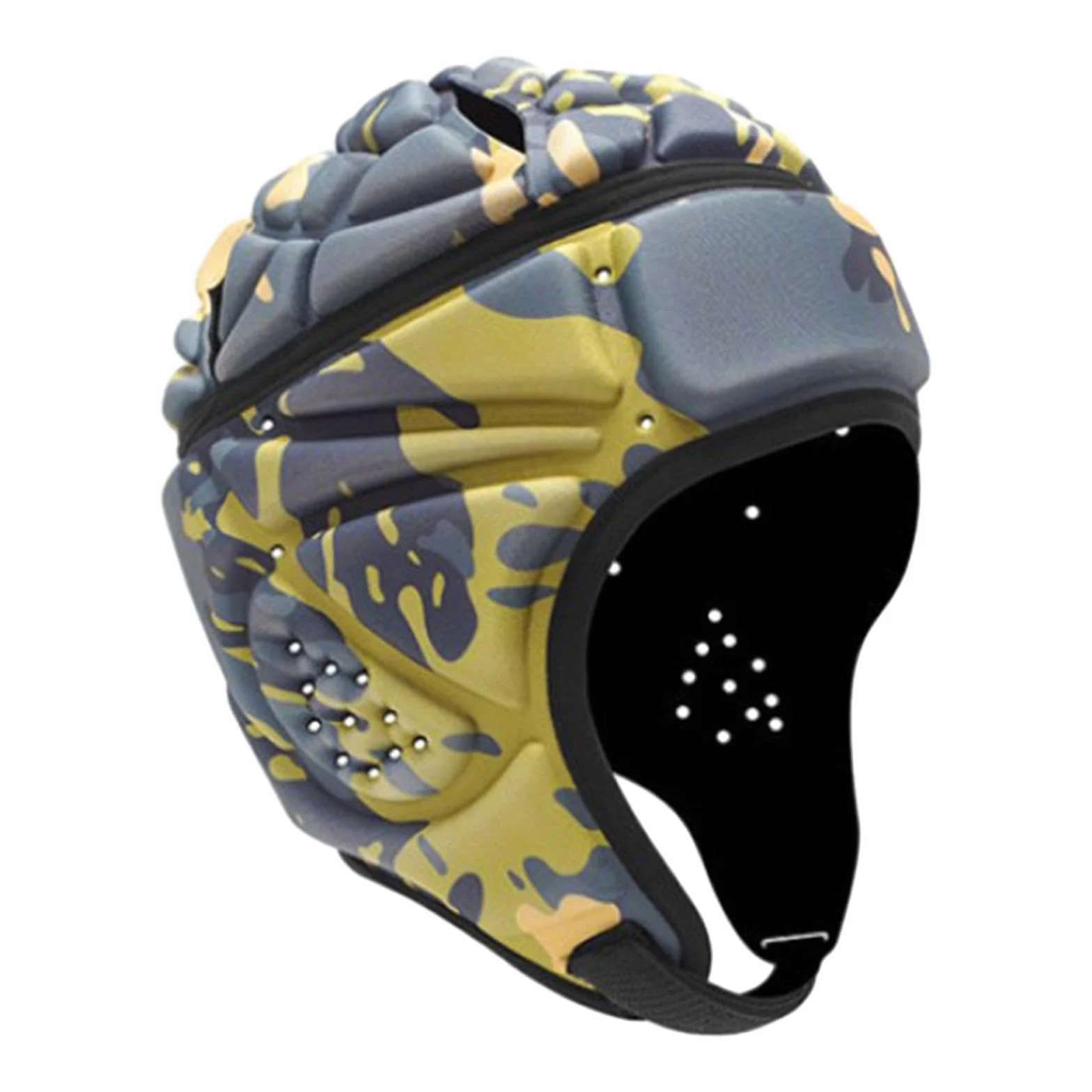 Casco da Rugby, Casco da Football con Bandiera con Fori di Ventilazione Caschetti da Rugby Versatili Copricapo da Rugby per Esigenze Speciali Rugby