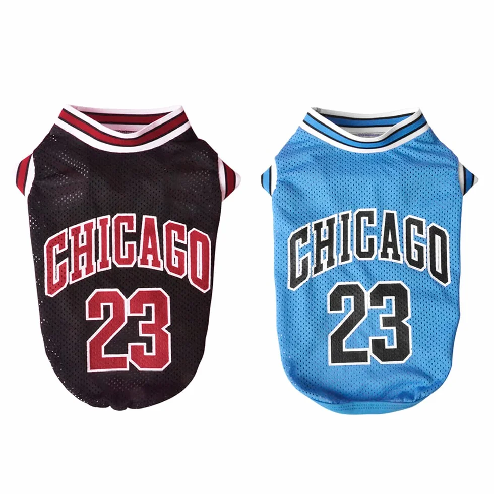 2 Pezzi di Canicini da Basket T-Shirt Estivi, in Tessuto a Maglia Morbido e Traspirante, Gilet Anti-sudore (HELA7-1 M)