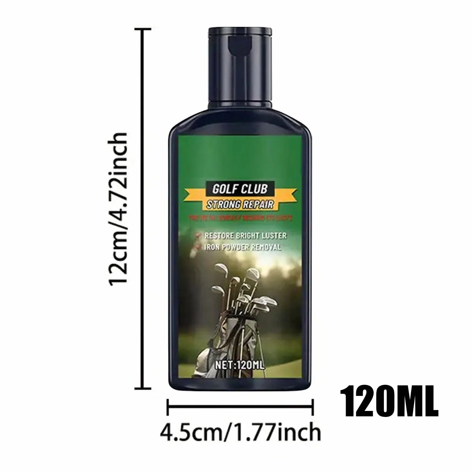 Golf Iron Cleaner 120 ml con Spugna per Lucidare Metallo e Alluminio