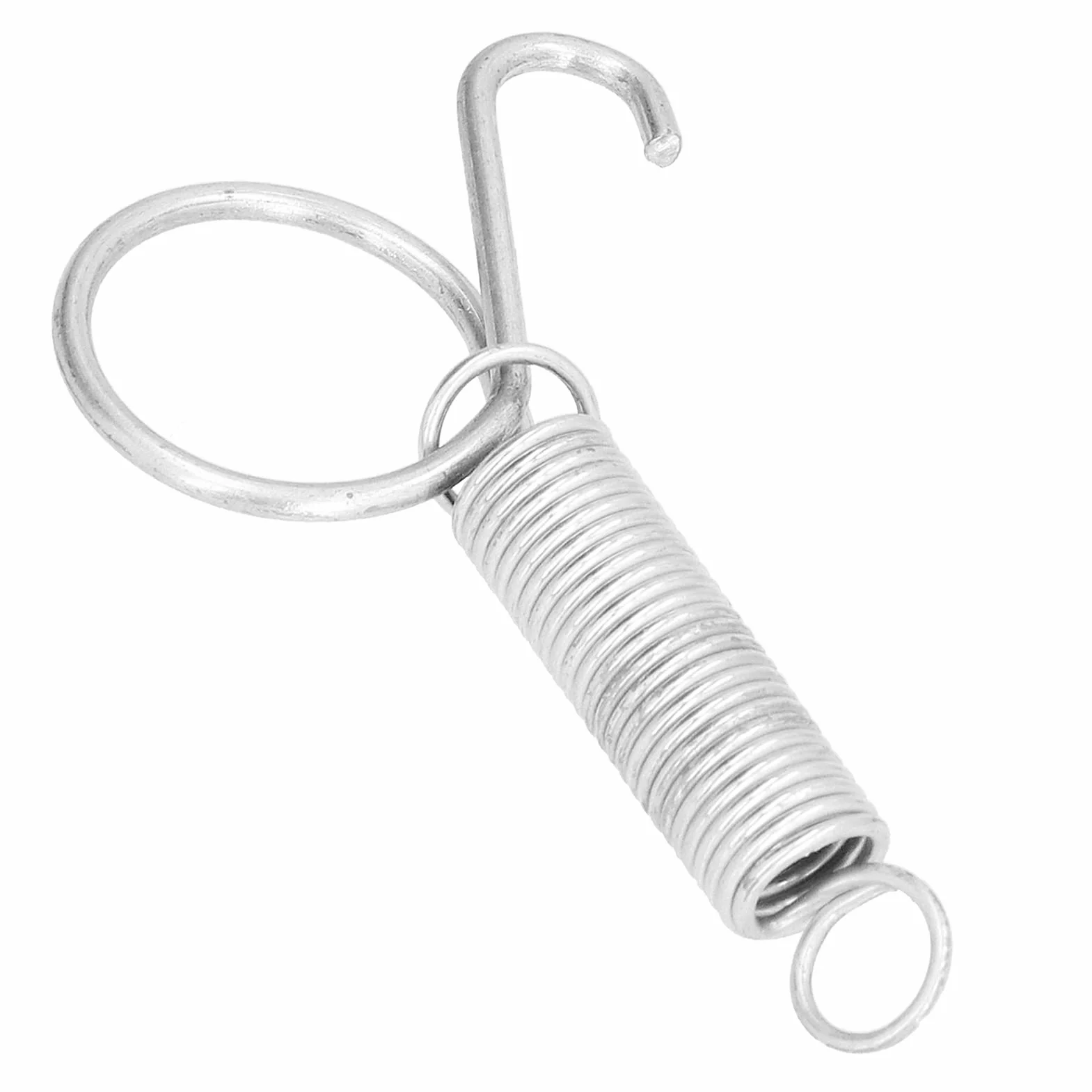 Ganci a molla in metallo per gabbia L 7,3 x 2,2 cm
