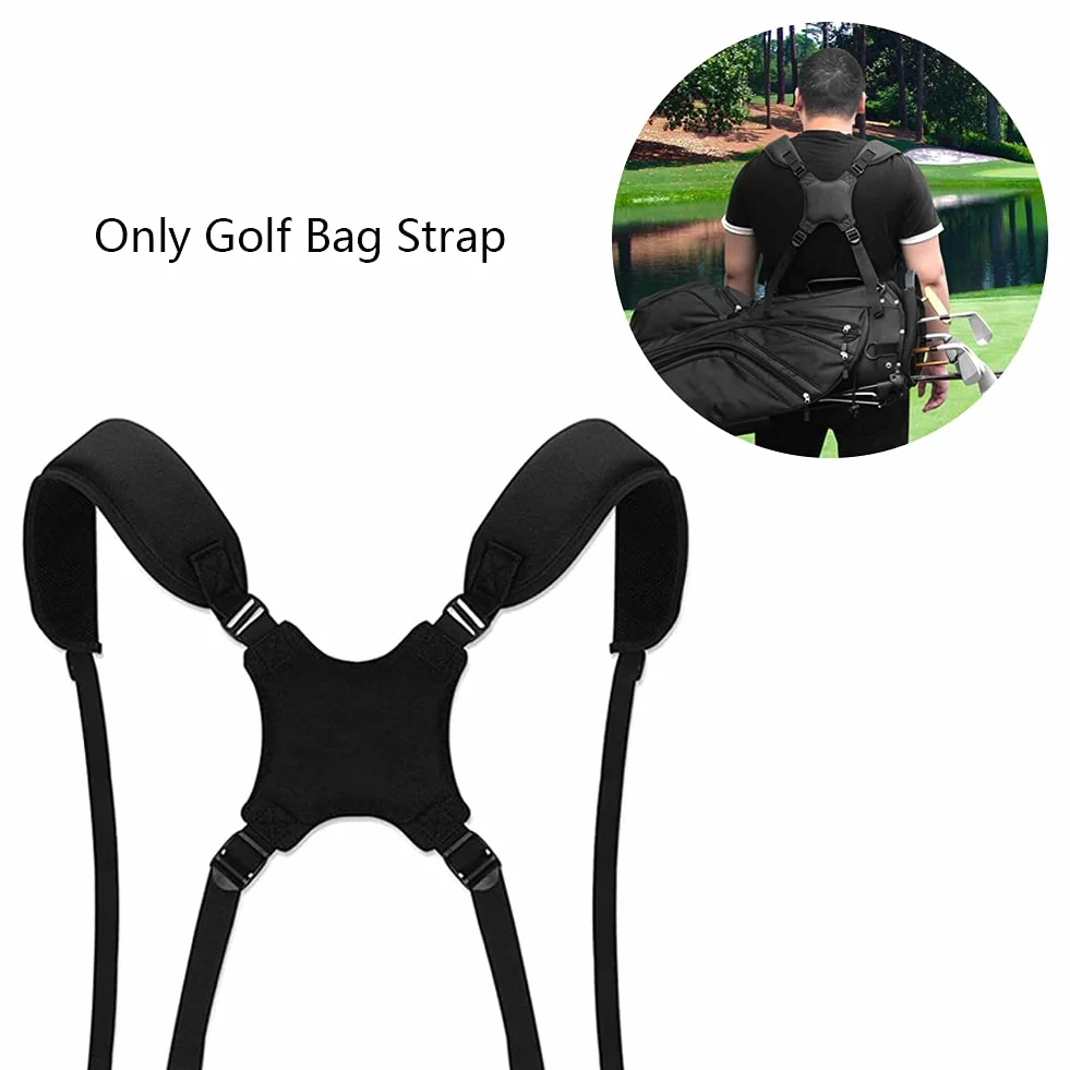 Tracolla regolabile impermeabile per borsa da golf, universale per zaino