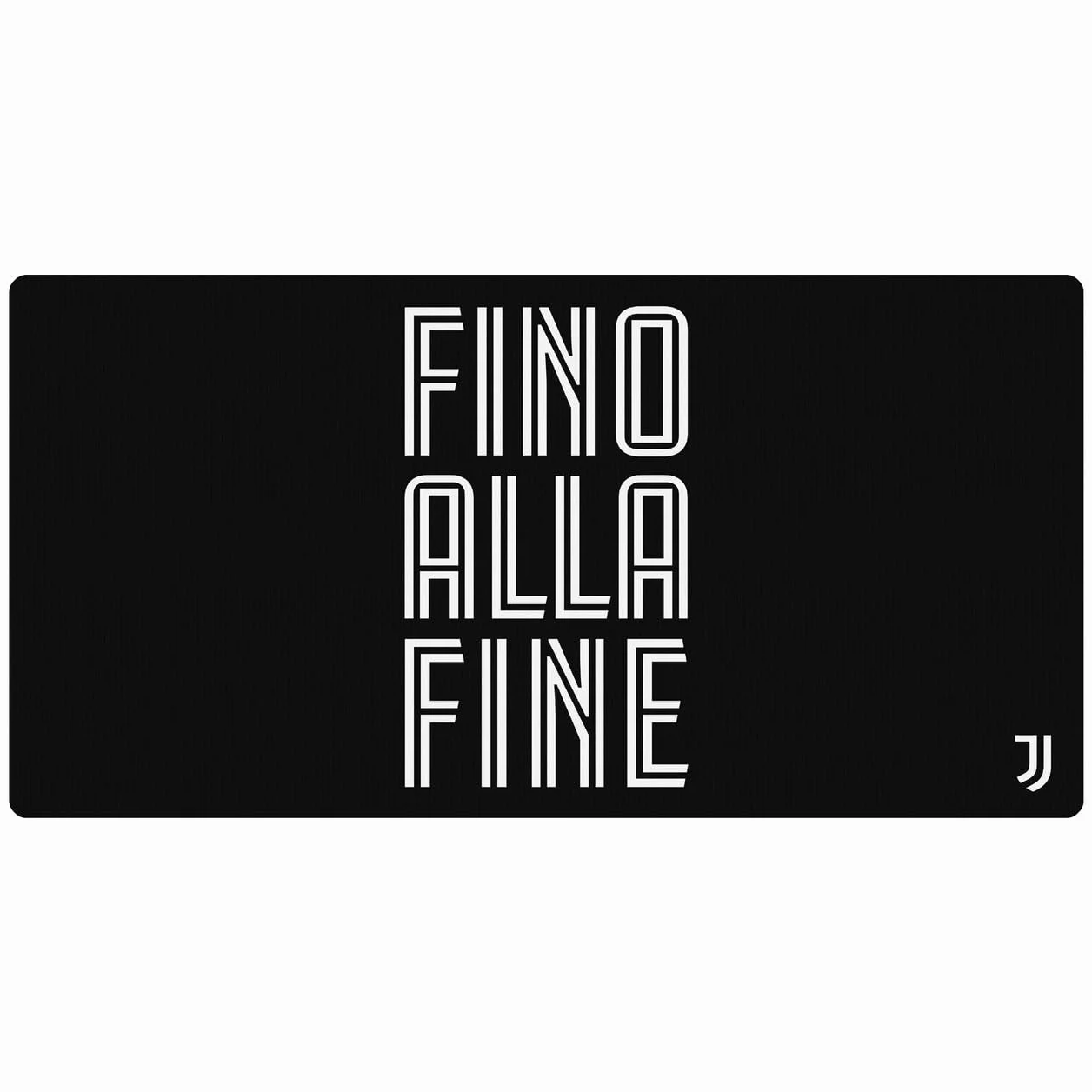 Head Case Designs Juventus Football Club Fino alla Fine Logo Tappetino per Mouse 600 x 300 mm L
