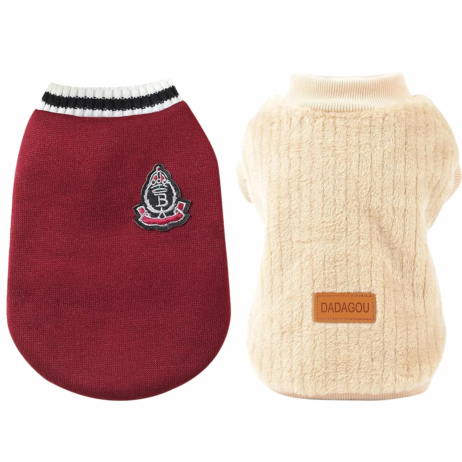 Maglioncino Cane Taglia Piccola, Pet In Maglioni Pullover Felpa, Cane Maglione Elastico, Maglione Cappotto Inverno, Chihuahua Caldo Inverno Vestiti, Caldo Morbido Maglioncini, Per Cani Bulldog