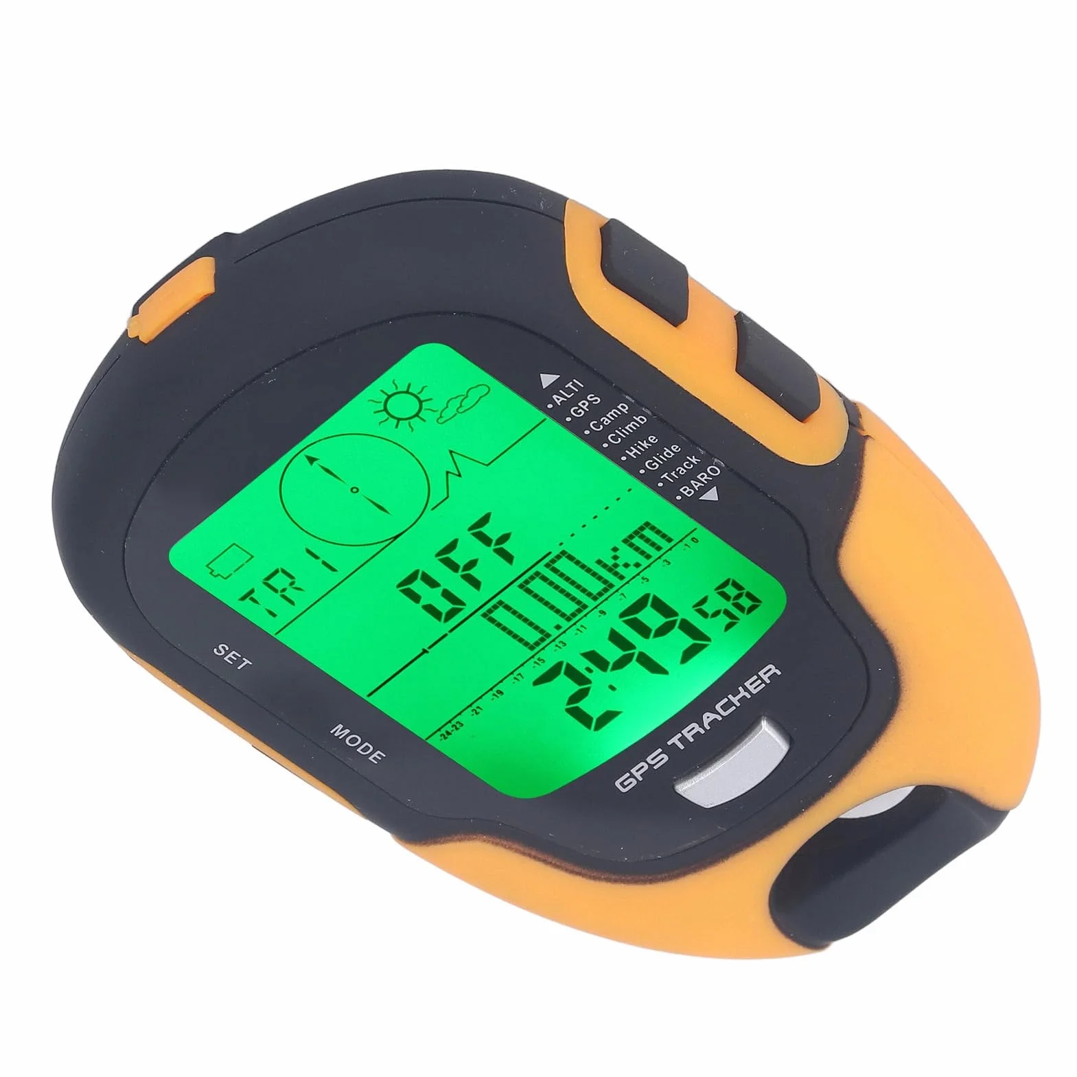 Misuratore Multifunzione GPS Altimetro Elettronico Barometro Termometro Igrometro Bussola Digitale Impermeabile Accessori Professionali