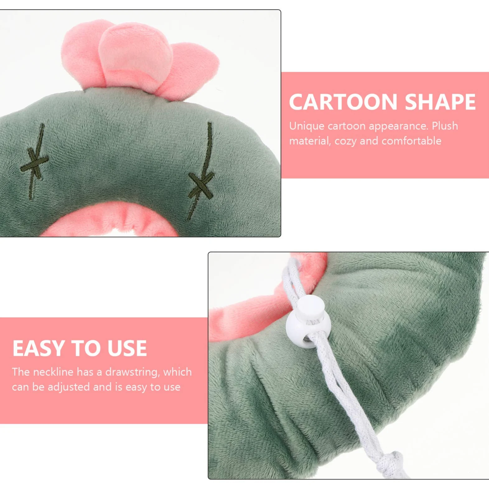 Mipcase 3pezzi Collare Elizabethano Regolabile Per Protezione Per Ferite Guarigione Della Cute Comfort e