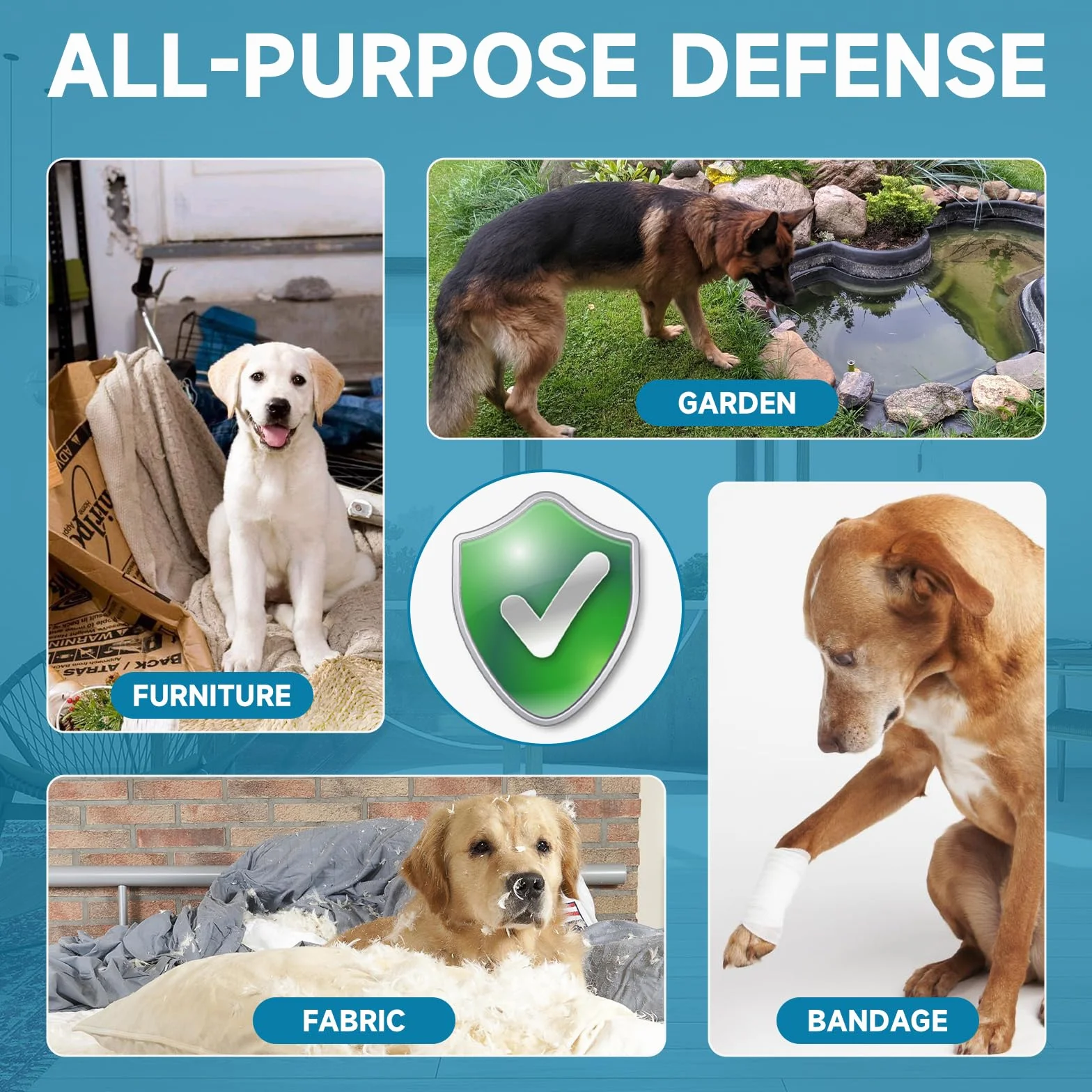 Woyamay Disabituante per Cani Spray, 200ml Repellente per Cani, Dissuasore per Cani, Cani Spray Amaro Spray, Spray Addestrativo Disabituante Gatti, Previene la Masticazione e la Leccatura di Mobili