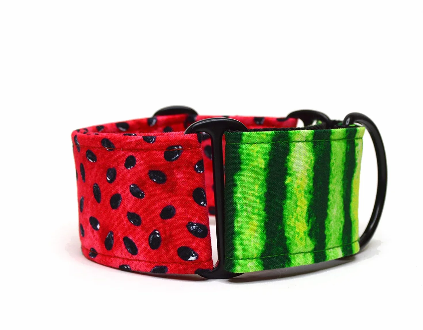 Wakakán Collare per cani martingale Watermelon fatto a mano in Spagna