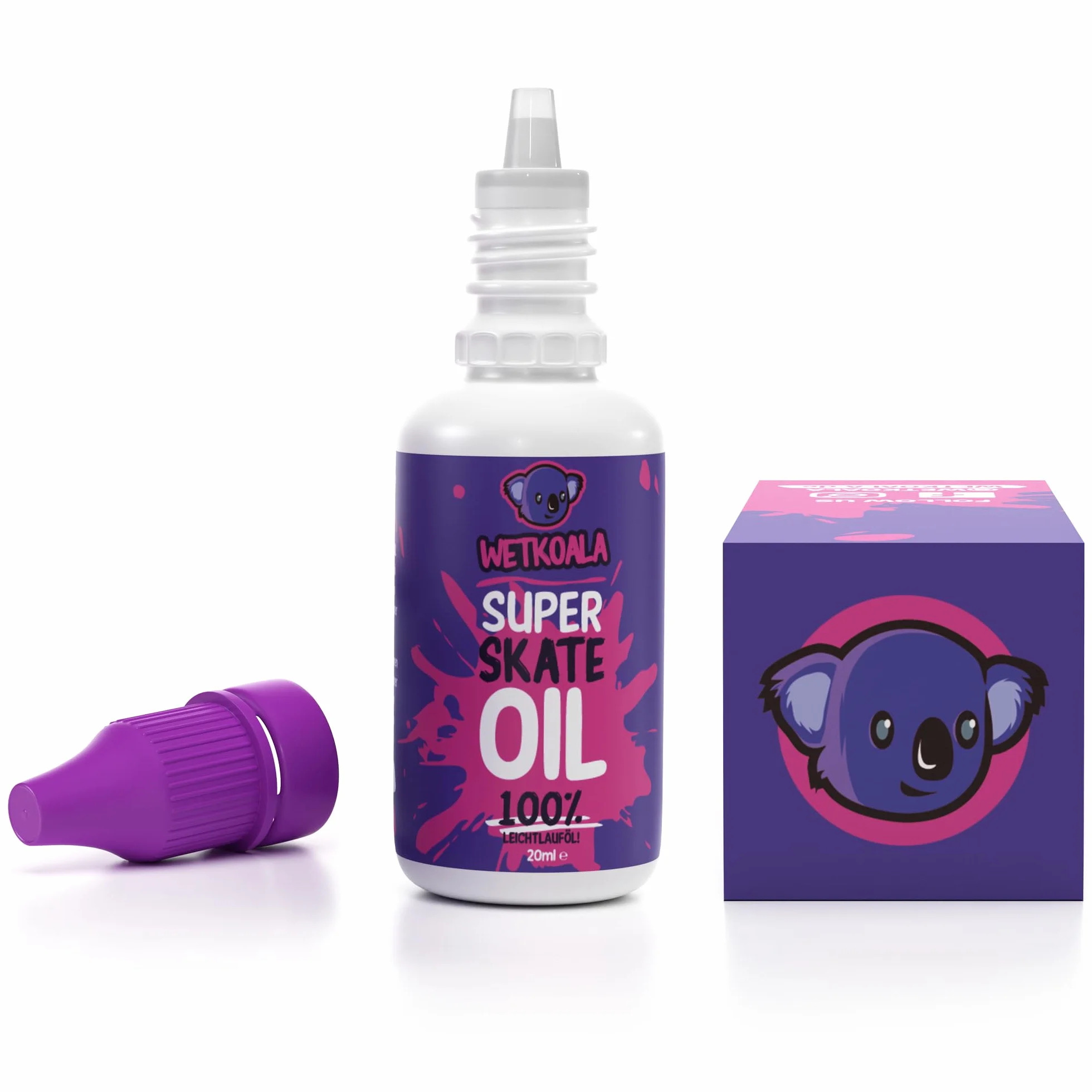 Super Skate Oil Olio per Cuscinetti Skate 20 ml Skateboard Pattini Longboard Roller