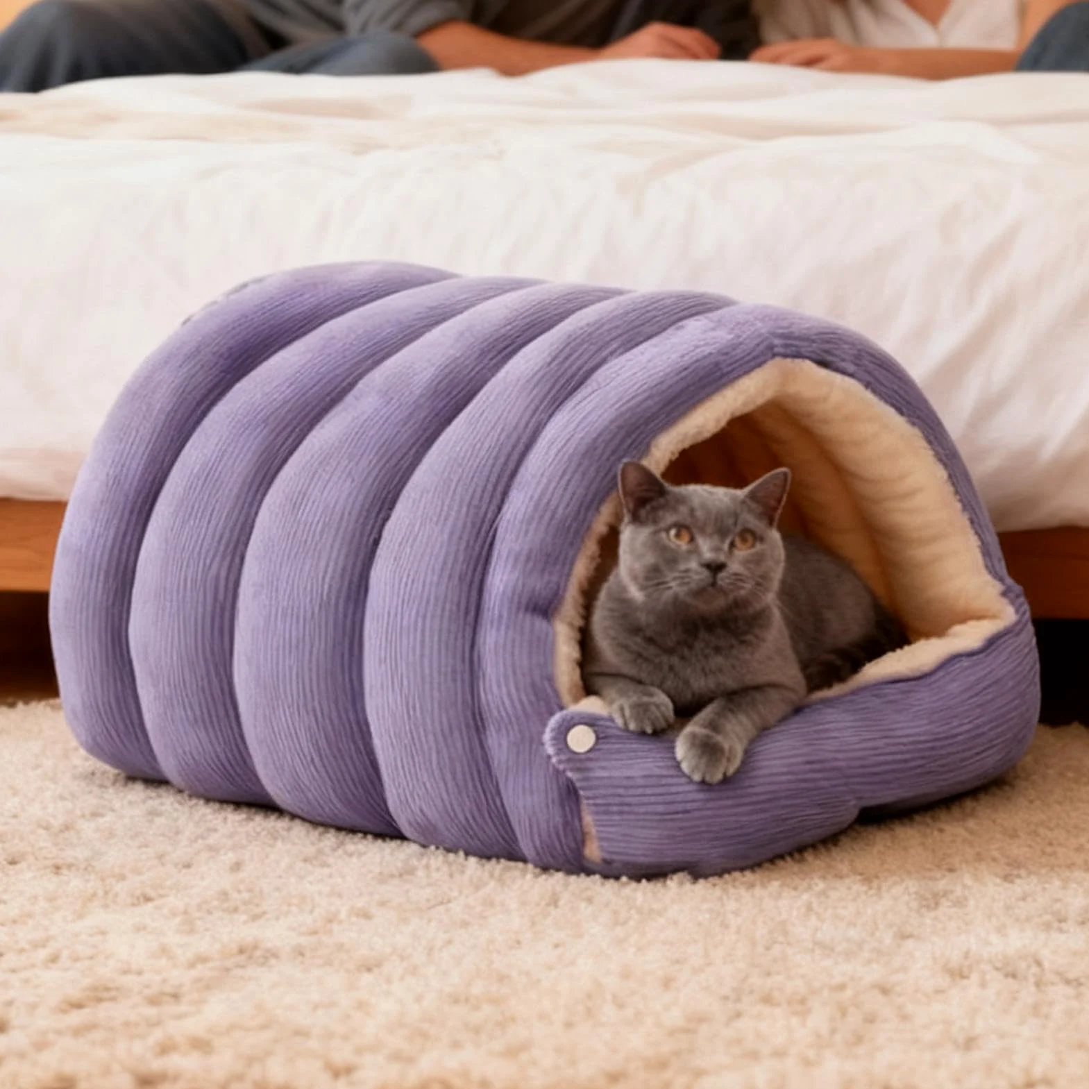 Per Gatti Chiuso Chiuso Animali Domestici | Da Sonno Lavabile Per Per E Cuccioli Piccoli Grandi Per Interni Soggiorno Giardino Cortile