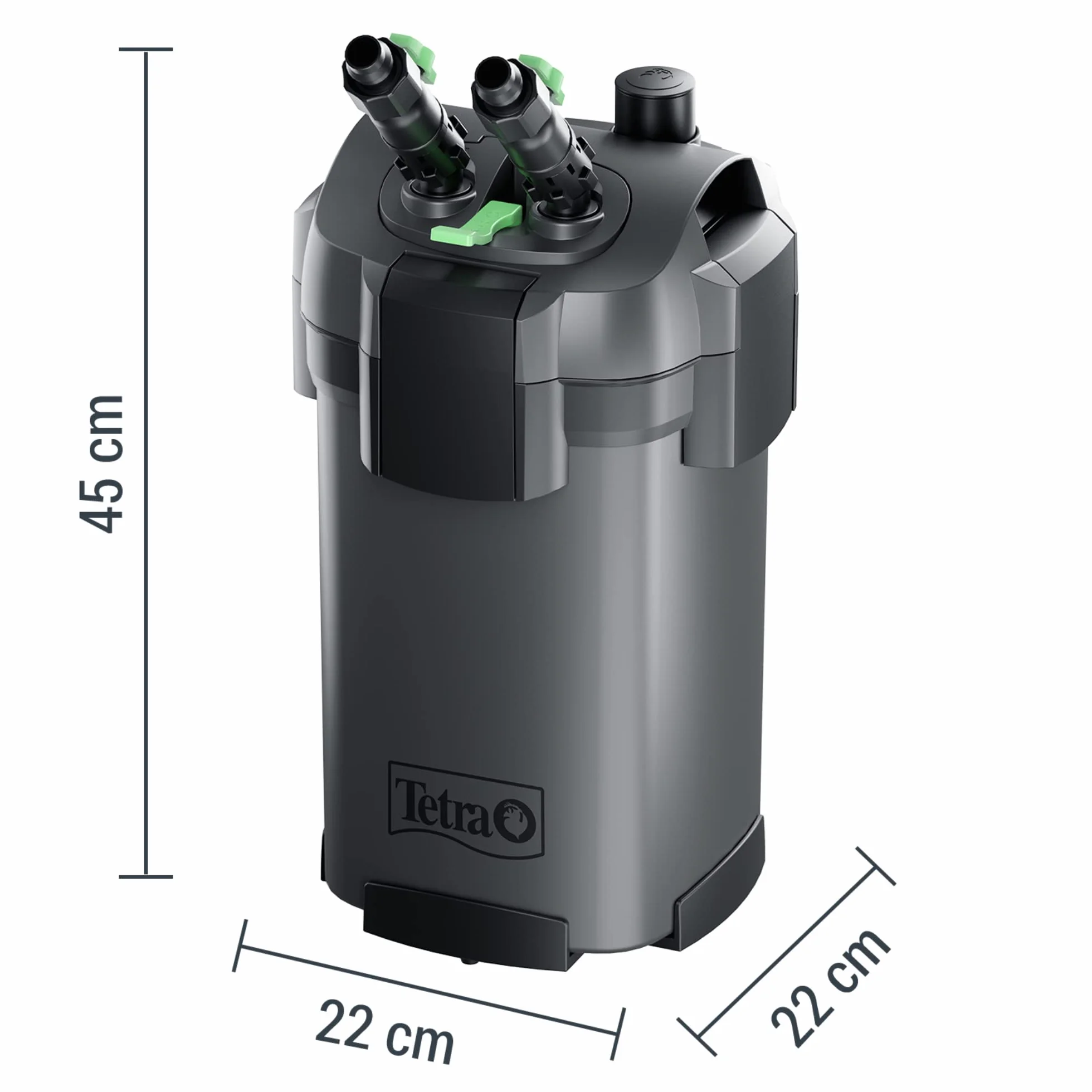 Tetra EX 1000 Plus Set filtro esterno completo, da 100 a 300 litri, silenzioso e a risparmio energetico