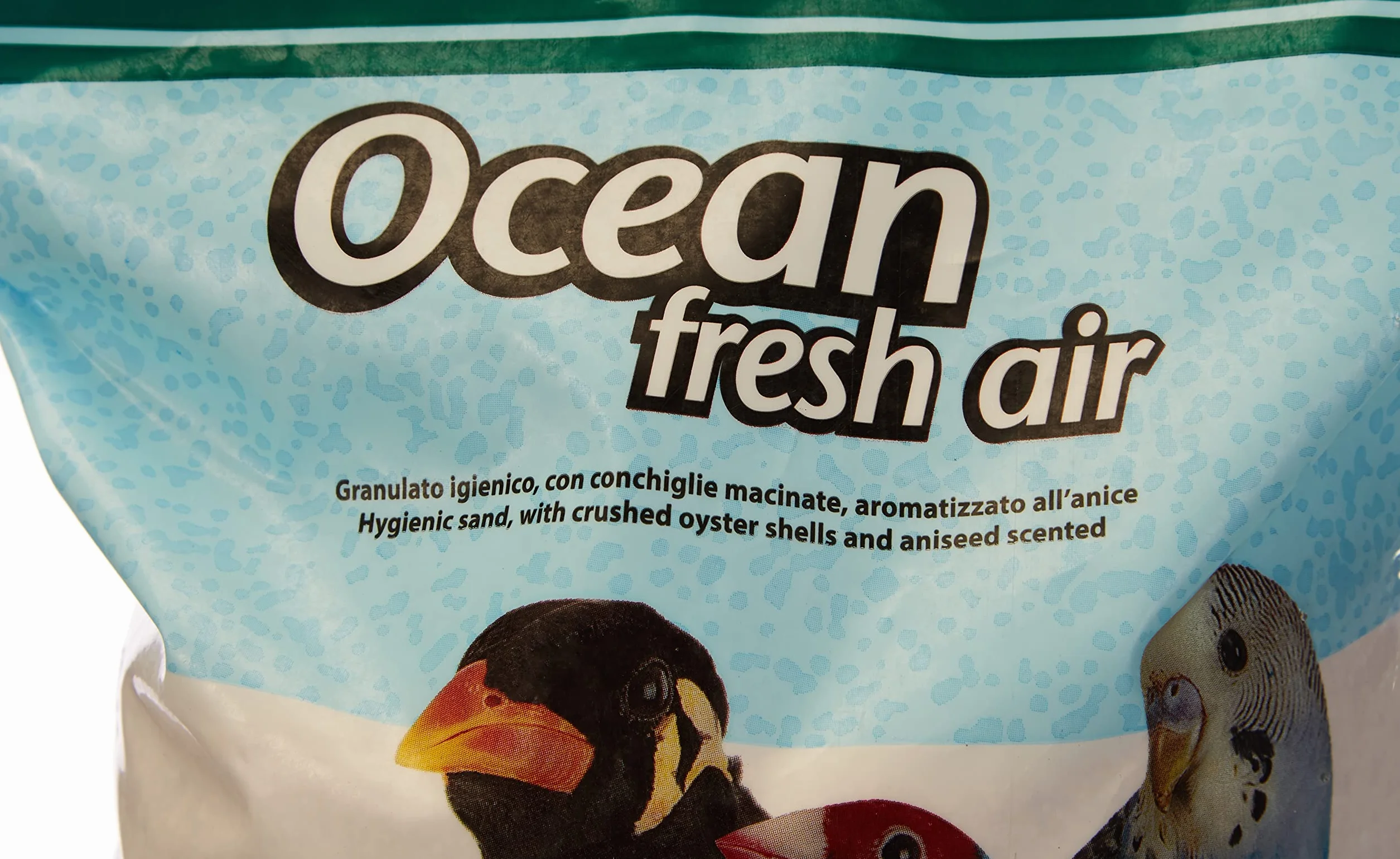 Padovan - Sabbia oceanica per Uccelli all'anice -depolverizzata e sterilizzata - 5 kg