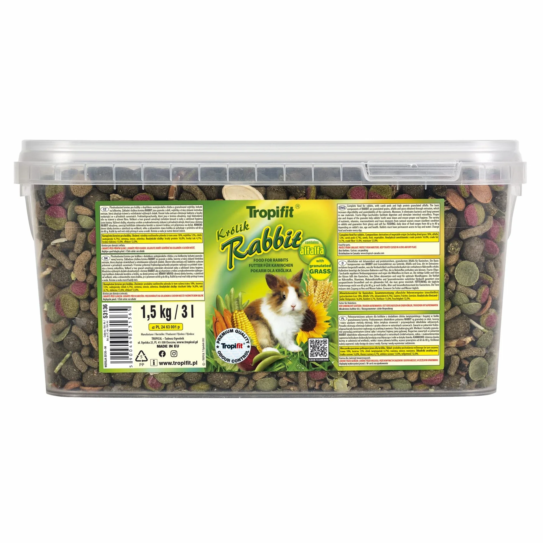 Tropical Tadeusz Ogrodnik RABBIT kg.1,5/Lt.3