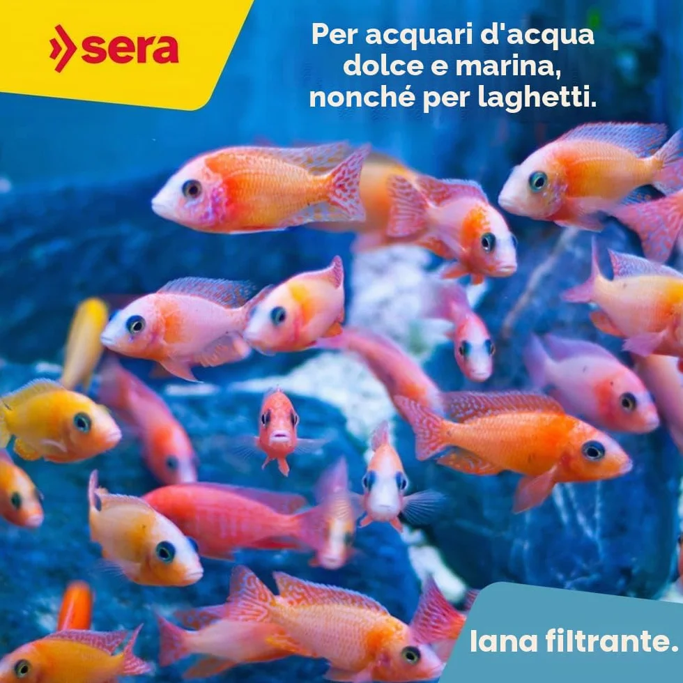 Sera Ovatta per filtri 250 g