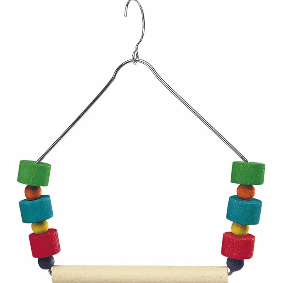 Ferplast Accessori per gabbie per uccelli Ferplast Altalena PA 4084 in legno colorato
