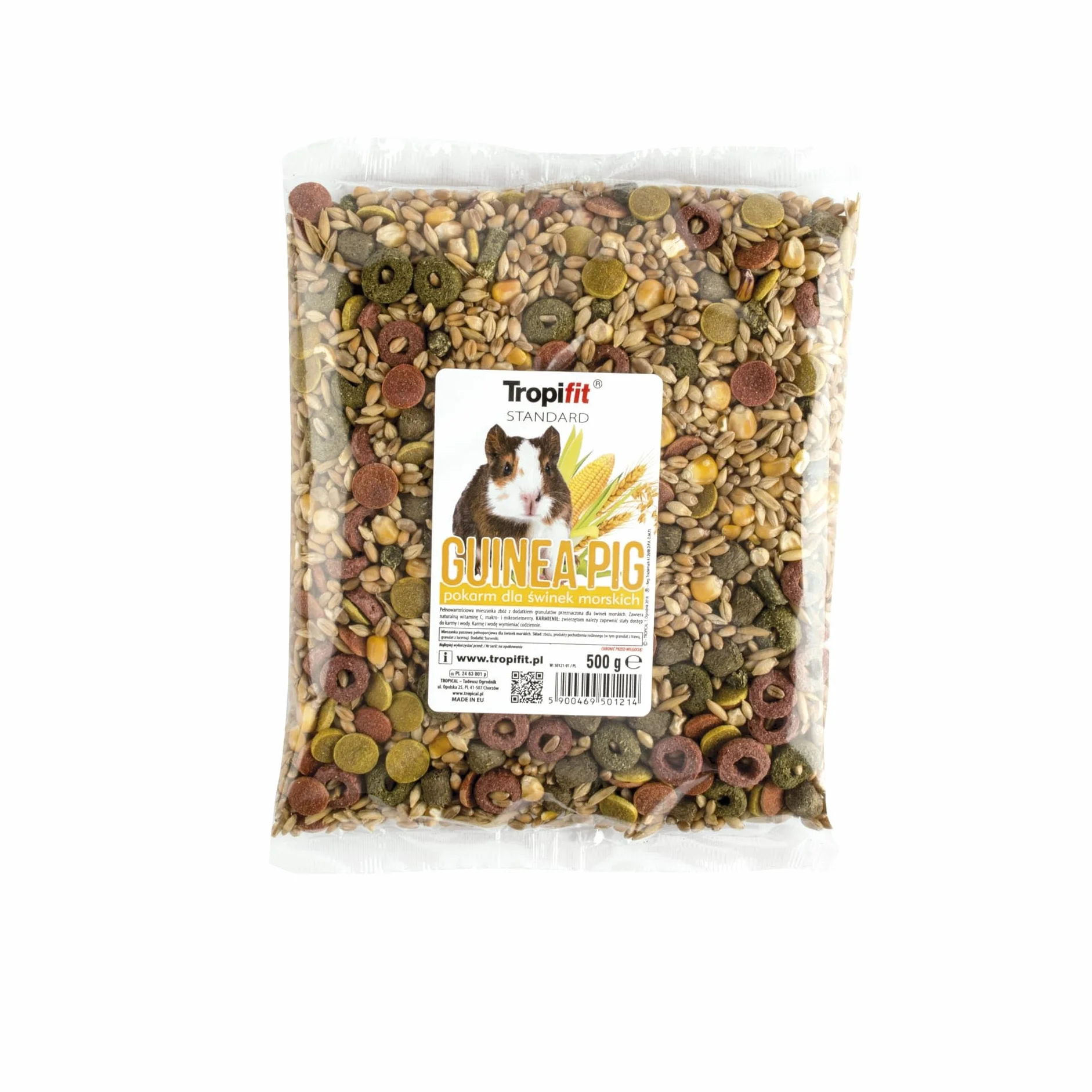 STANDARD GUINEA PIG 500g - alimento completo per porcellini d'India