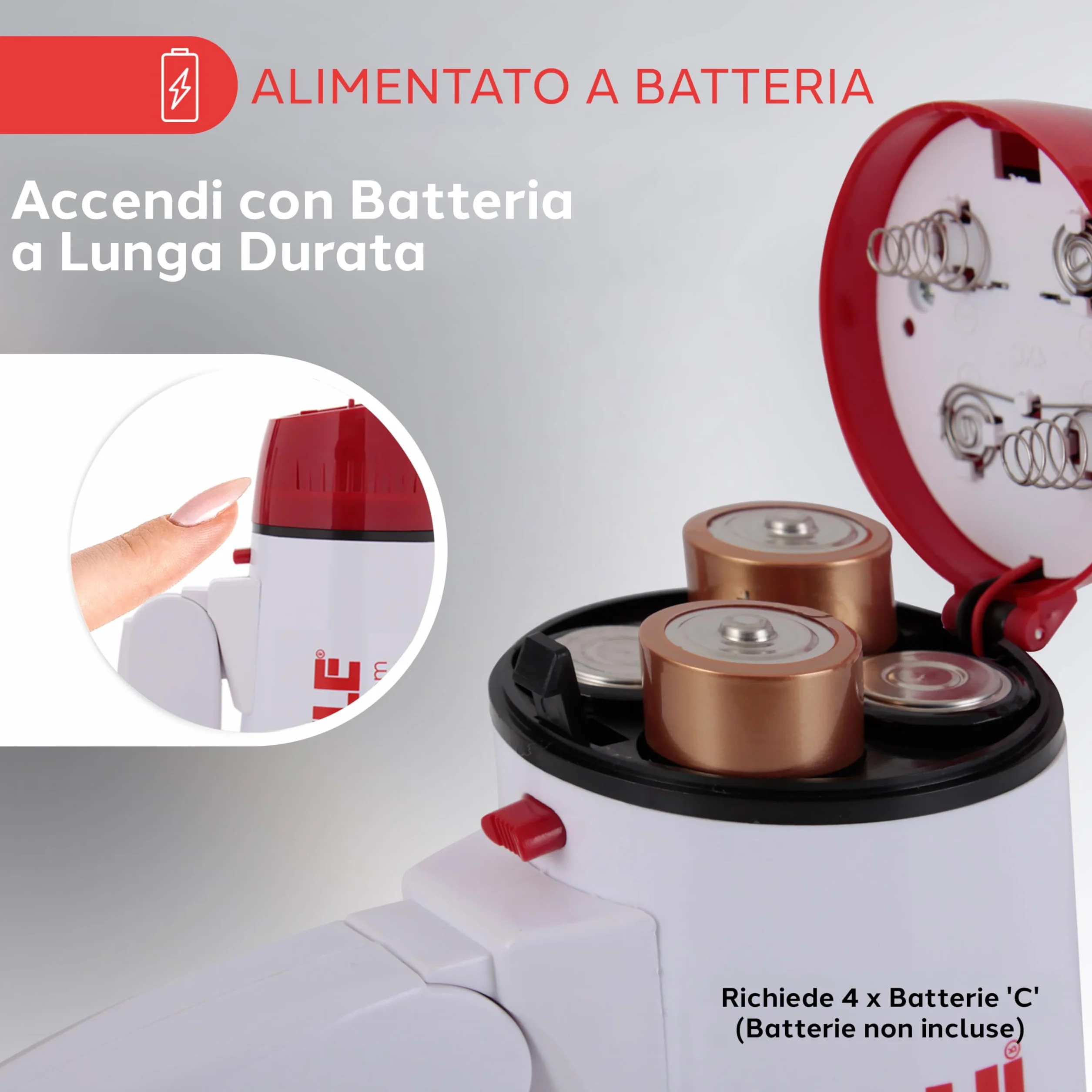Pyle Megafono PA Bullhorn, Megafono Portatile 20 Watt e Controllo Volume Regolabile con Sirena Integrata & Portata di 730 Metri per Sport e Sicurezza