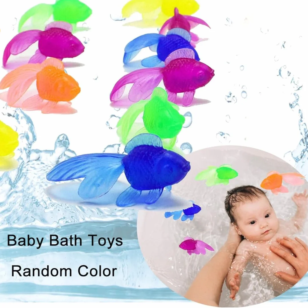 WeddHuis 21 Pesci di Plastica Piccoli Pesci Finti Tropicali Pesce Tropicale Figura in Movimentopesci Galleggianti Può Essere Sospeso non Girato Per la Decorazione di Acquari