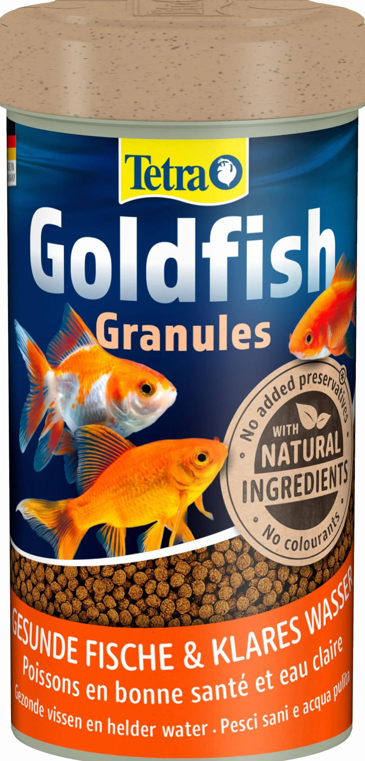 Tetra Goldfish Granules Mangime In Granuli Galleggianti Per Pesci Rossi - 250 Ml