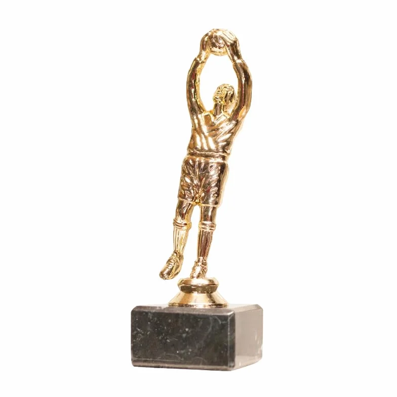 Trofeo Calcio Portiere h 18,00 cm Premiazione - Targhetta Personalizzata Omaggio