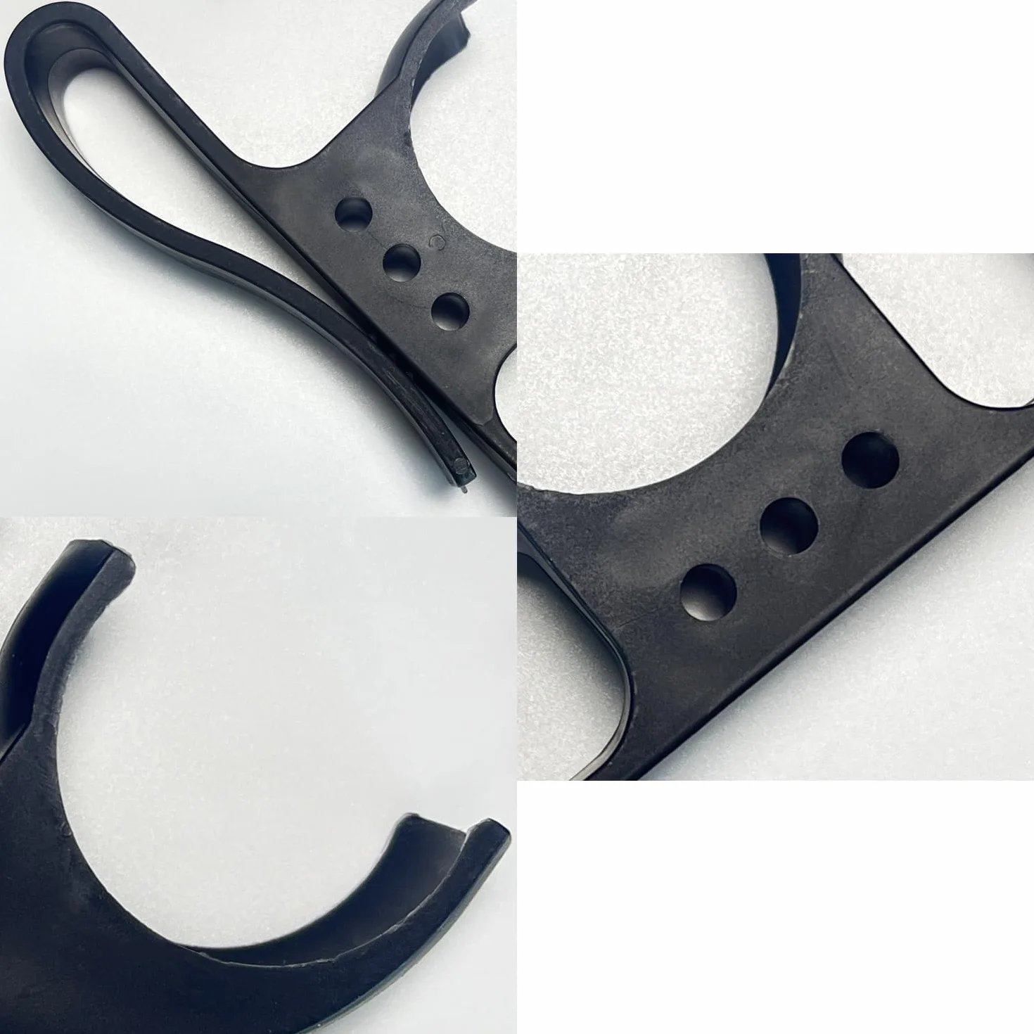 Porta Palline Golf con Gancio 1 Pezzo Nero Chiusura Rapida 2 in 1 Accessori da Golf Portatili