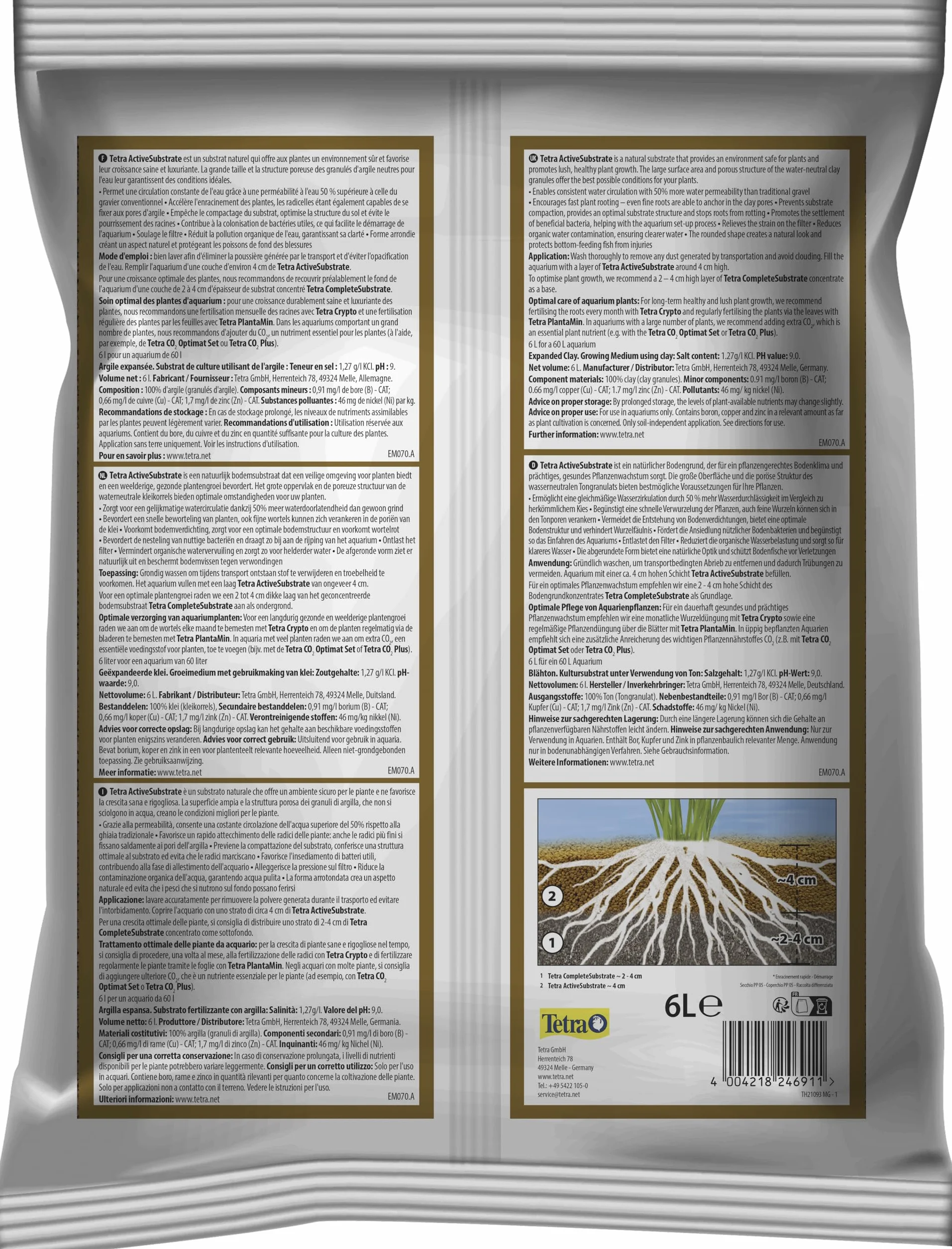 Tetra Active Substrate 6 L