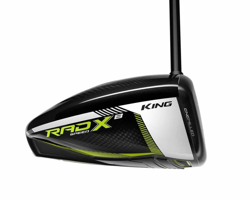 Cobra Golf 2021 Radspeed XB Driver Gloss Black-Turbo Yellow (mano destra uomo, Project X Hzrdrus Rdx Blue, Stiff Flex, 9)