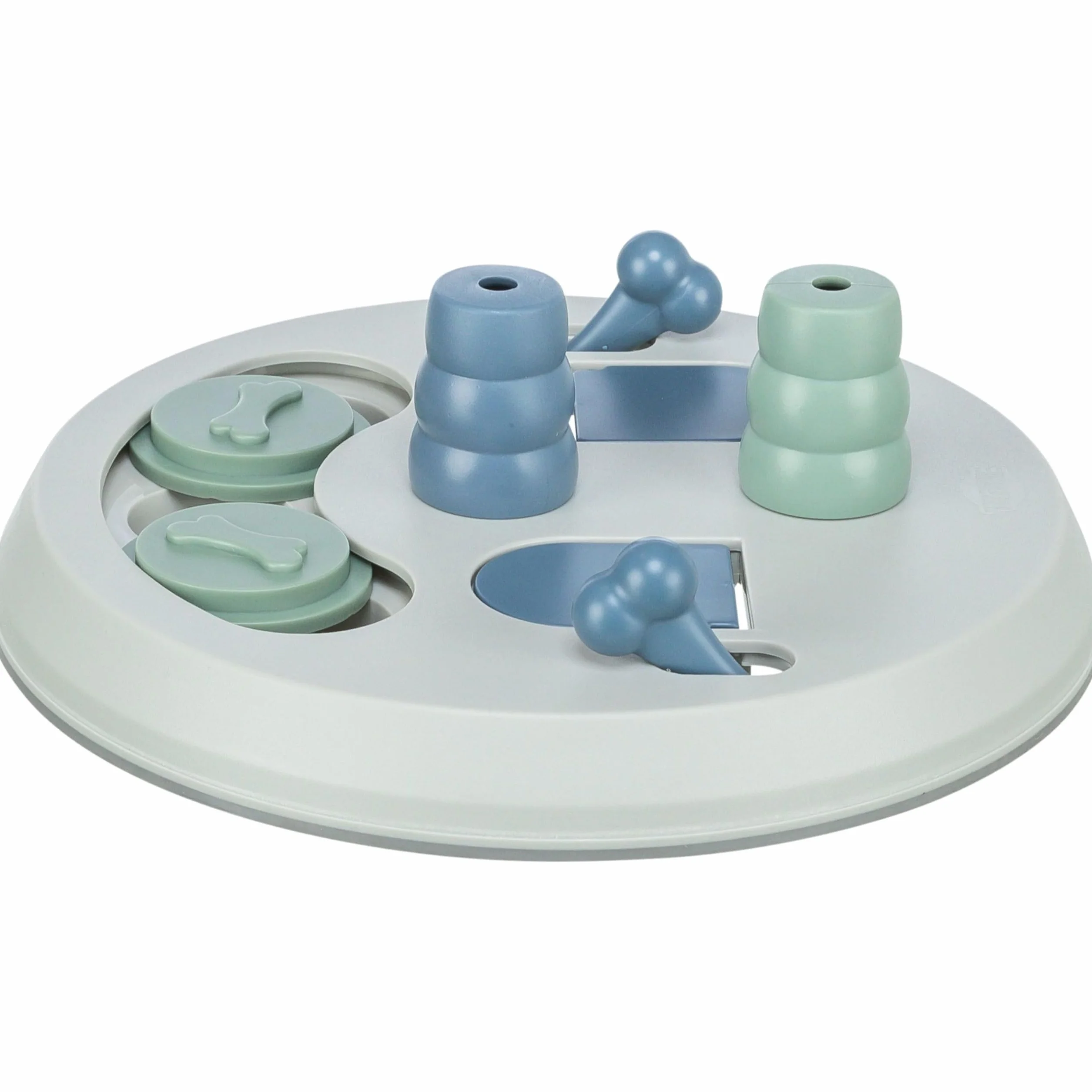 TRIXIE Dog Activity Flip Board – giocattolo intelligente interattivo per cani – stimola il problem-solving, l'arricchimento mentale & la curiosità naturale – ø 23 cm