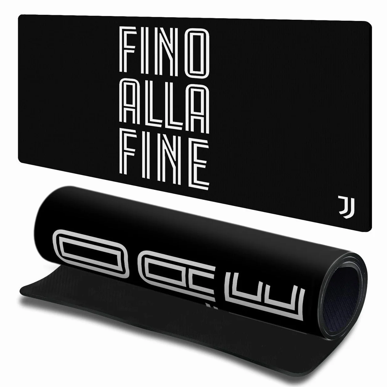 Head Case Designs Juventus Football Club Fino alla Fine Logo Tappetino per Mouse 600 x 300 mm L