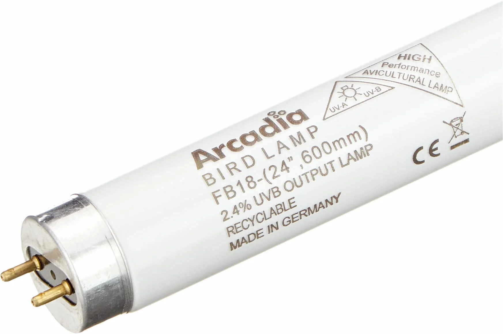 Arcadia FB18 Lampada a Forma di Uccello 18W 61cm