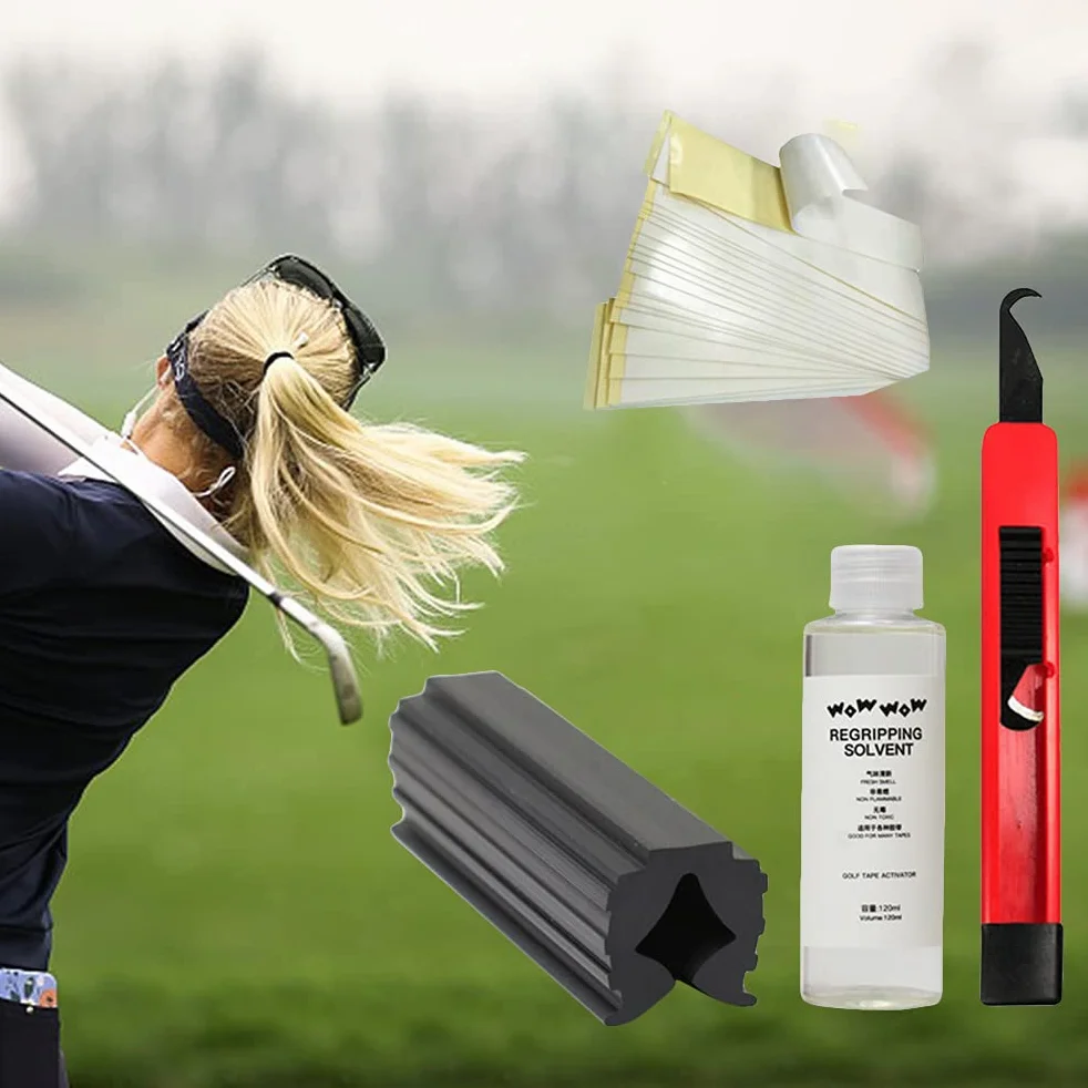Gonetre Golf Grip Kit completo di presa per Club Regripping 28x10x4