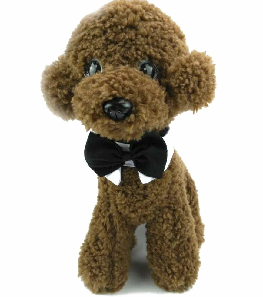Cravatta Formale per Cane Gatto in Cotone Regolabile Papillon Bowknot per Nozze