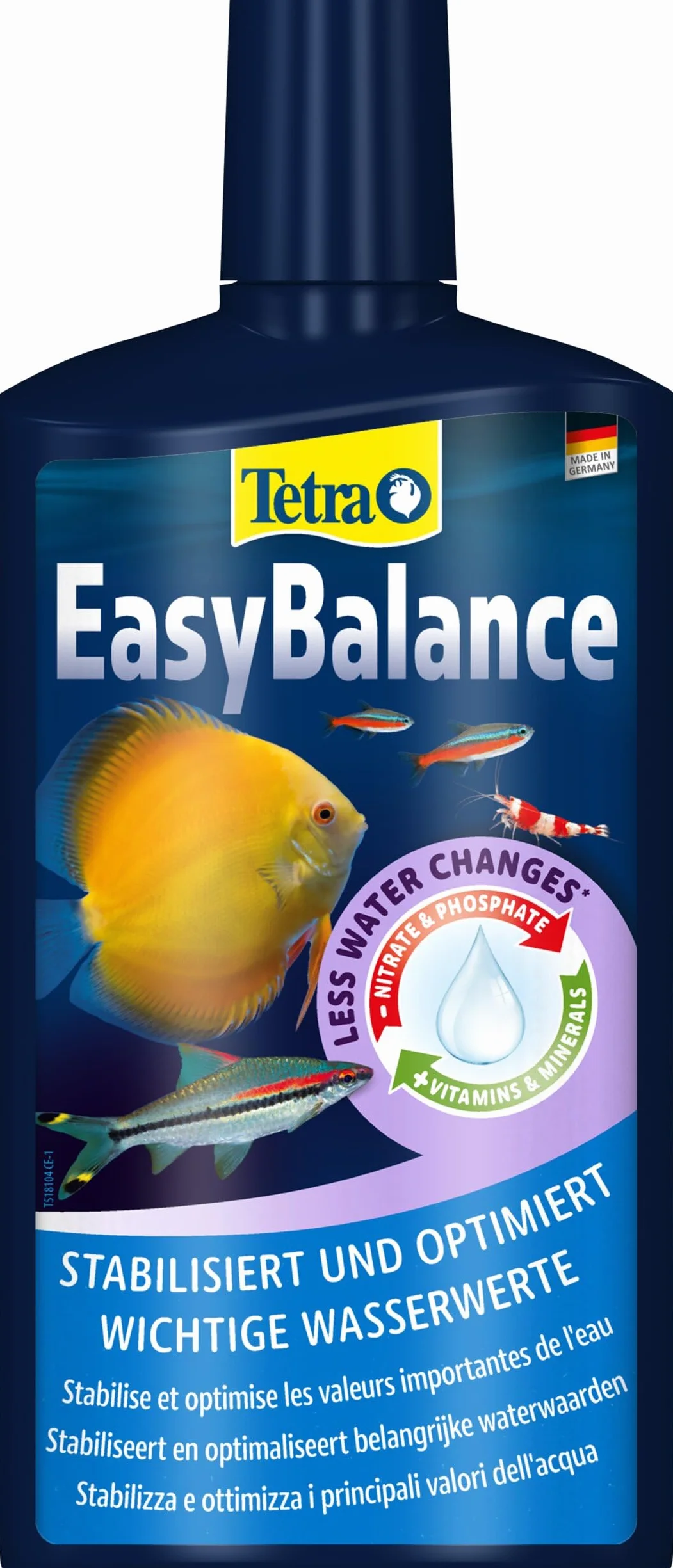 Tetra EasyBalance 500 ml Cura Acquario Biologicamente Sana Riduce Cambi d'Acqua