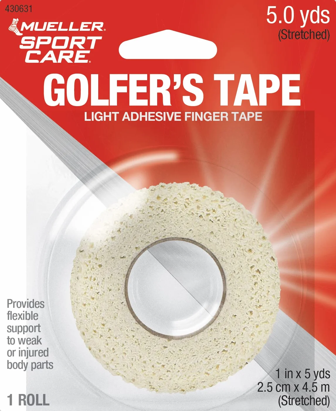 MUELLER Golfer's Tape 2,5 cm x 4,5 m