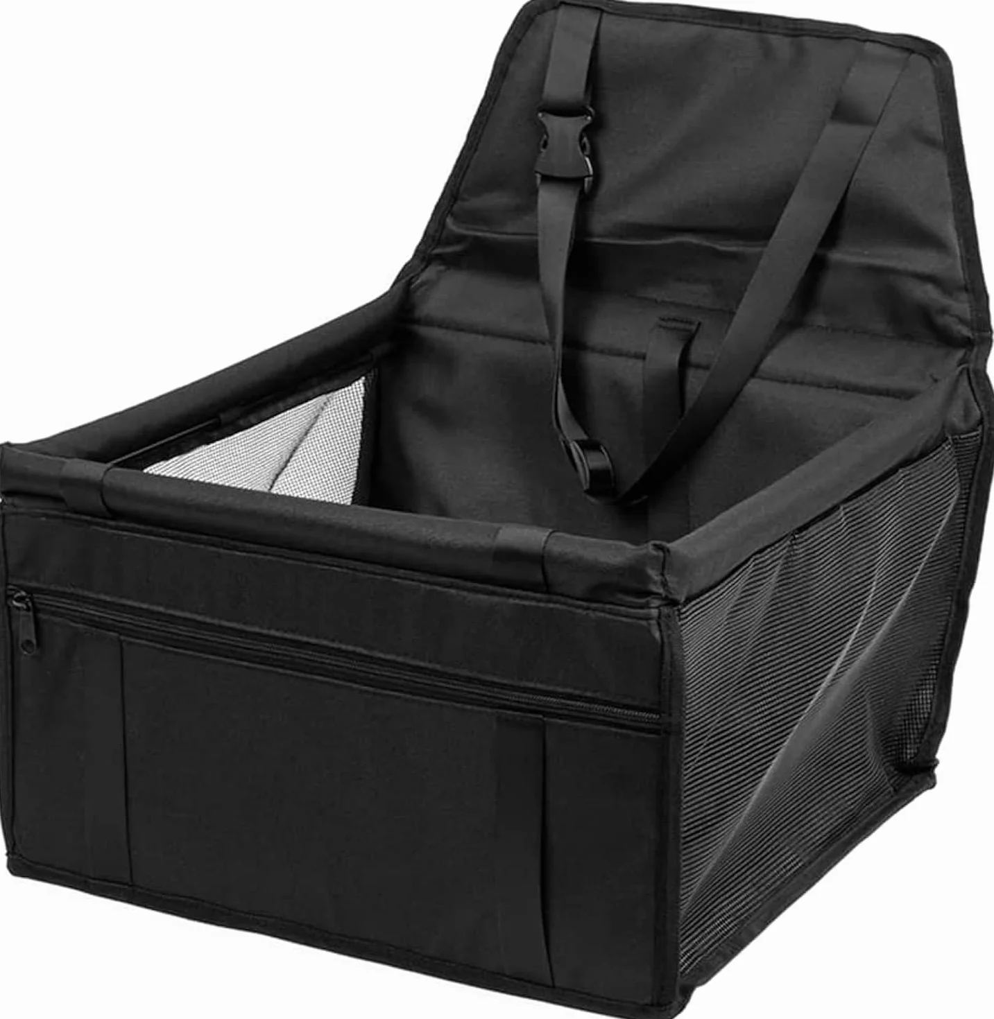 Gvolatee Seggiolino Auto per Cani Piccola Taglia Trasporto Cane con Cintura di Sicurezza Borsa Animali 6 kg Comodo Sicuro Anti Irritazione